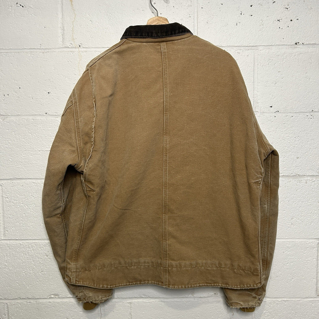 Vintage Carhartt Sherpa-Lined Dearborn Jacket “Camel/Brown” J164 CML Men’s XL
