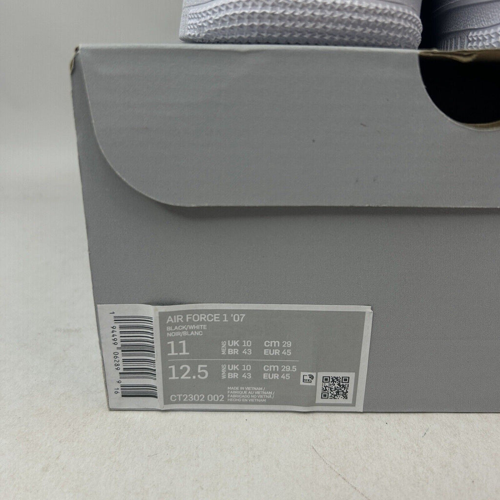 Nike Shoes Air Force 1 '07 Low “Black White” 2024