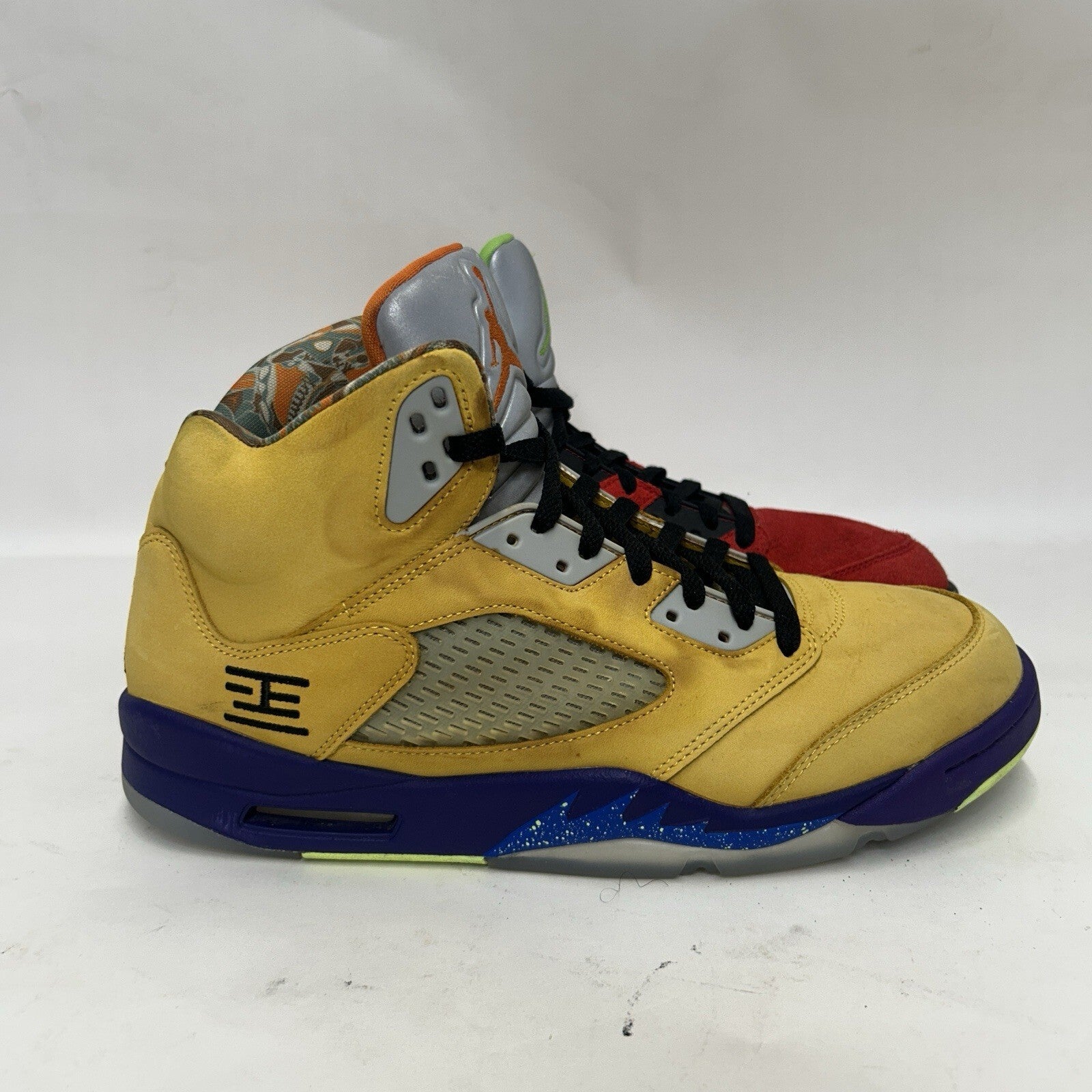 Nike Air Jordan Retro 5 Retro OG “What The” Sneakers CZ5725-700 Men’s 13 Worn