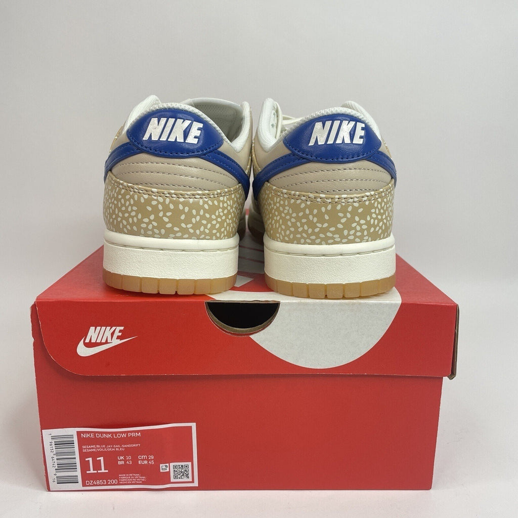 Nike Dunk Low Premium “Montreal Bagel Sesame” DZ4853-200 Men’s 11 New