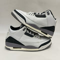 Nike Air Jordan 3 Retro “Cement Grey White Fire Red” CT8532-106 Men’s 9 Worn