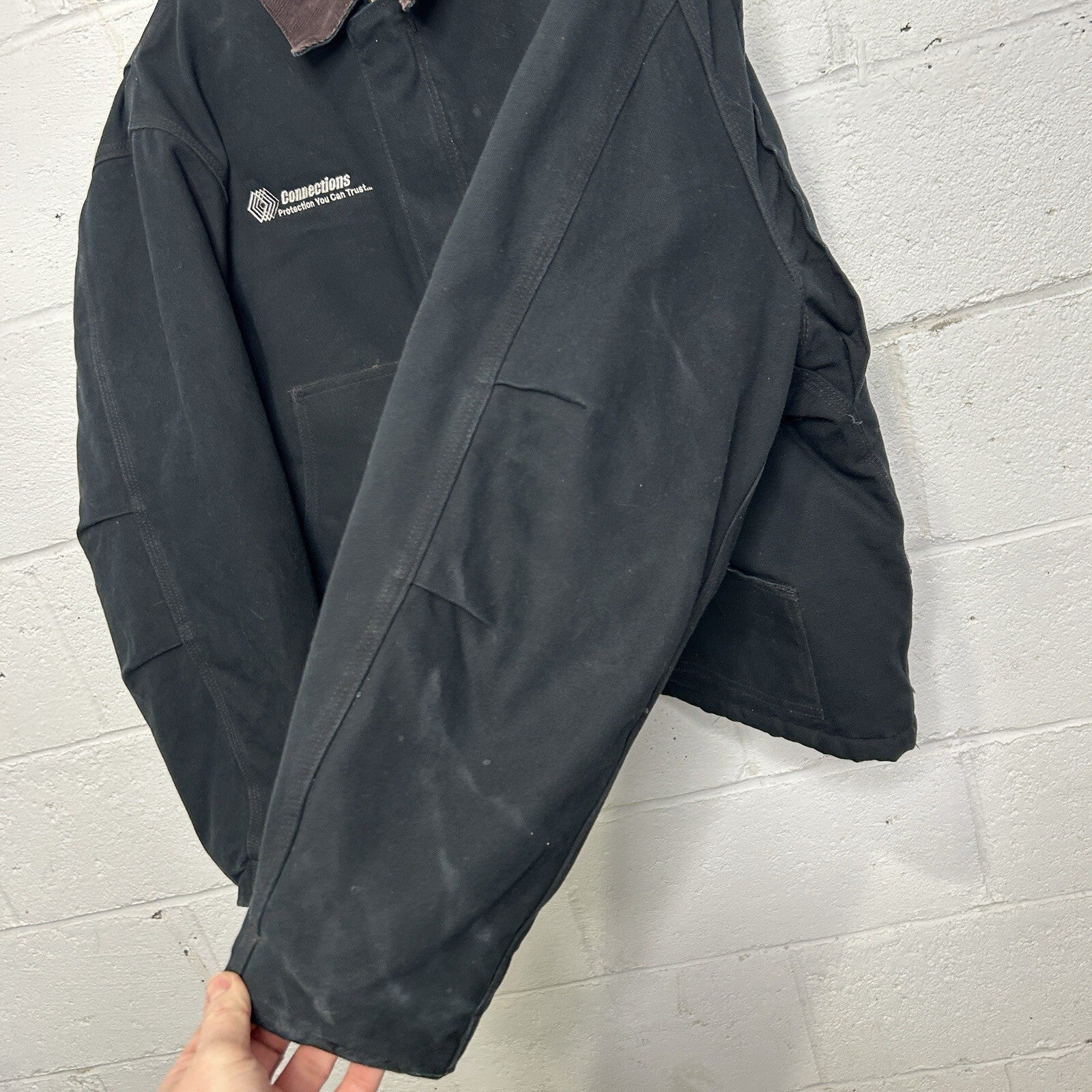 Vintage Carhartt Quilted Traditional Artic Jacket “Black” J02 BLK Men’s X-Large