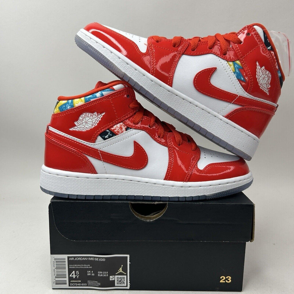Nike Shoes Air Jordan 1 Mid SE GS “Barcelona Sweater” 2023