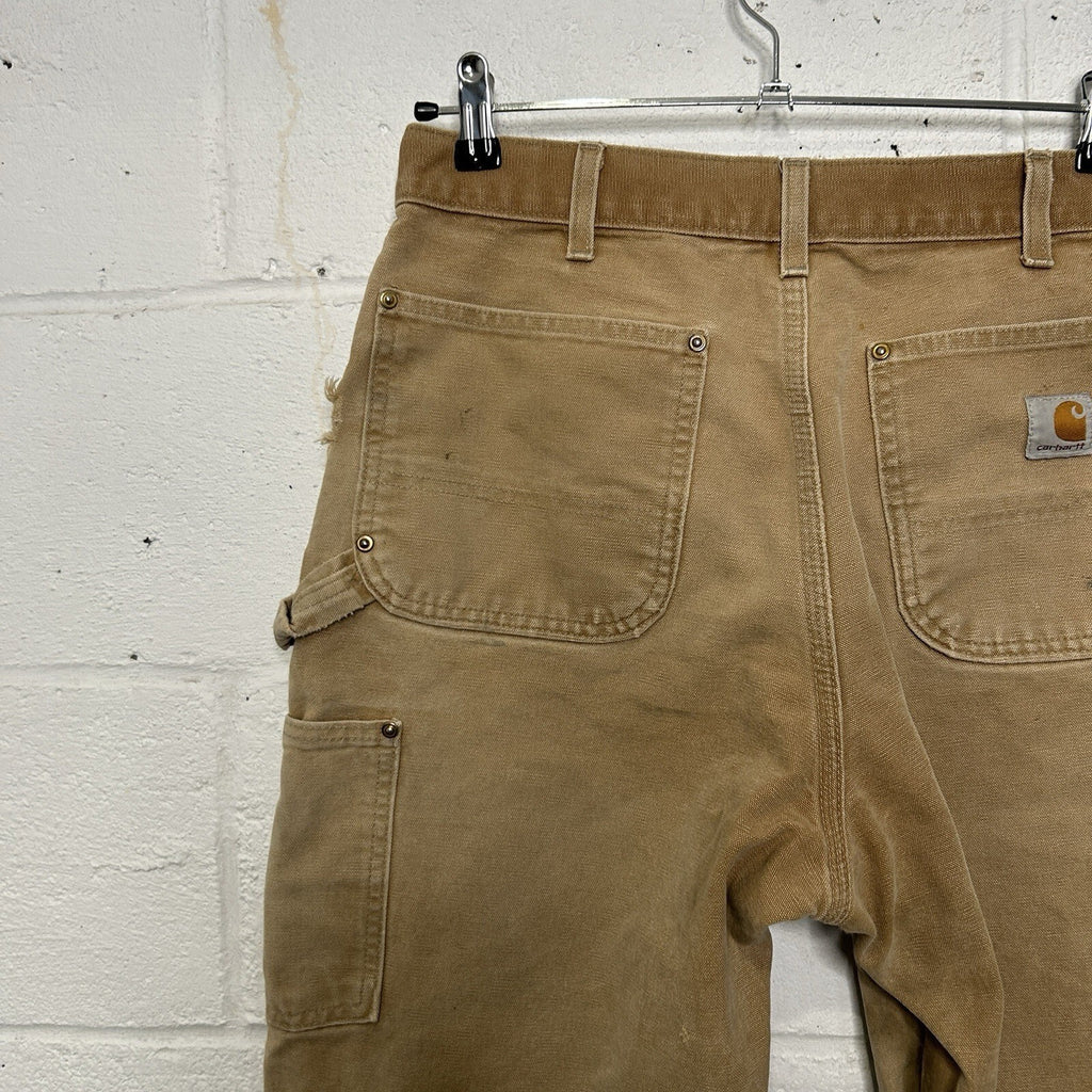 Vintage Carhartt Canvas DoubleKnee Pants “Brown” B01