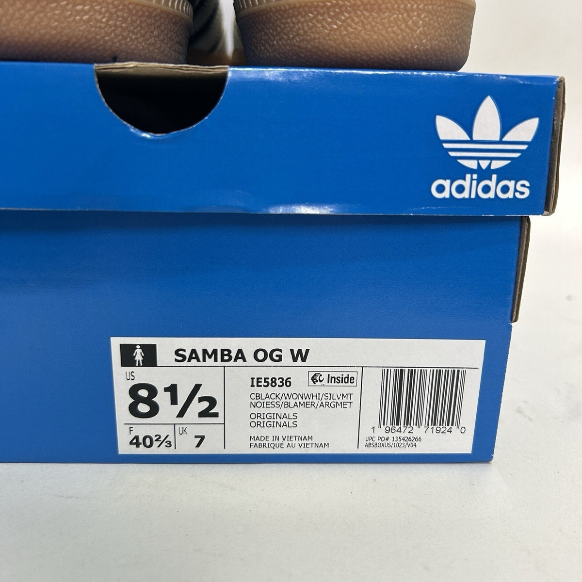 adidas Samba OG WMNS “Core Black Wonder White”