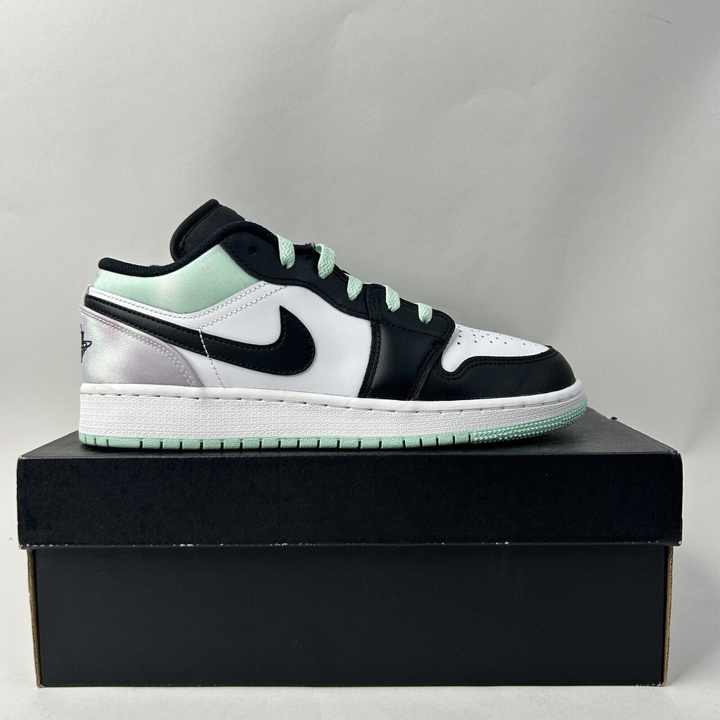 Nike Air Jordan Retro 1 Low GS SE “Easter Pastel/Tie-Dye' DQ2514-100 6Y Worn
