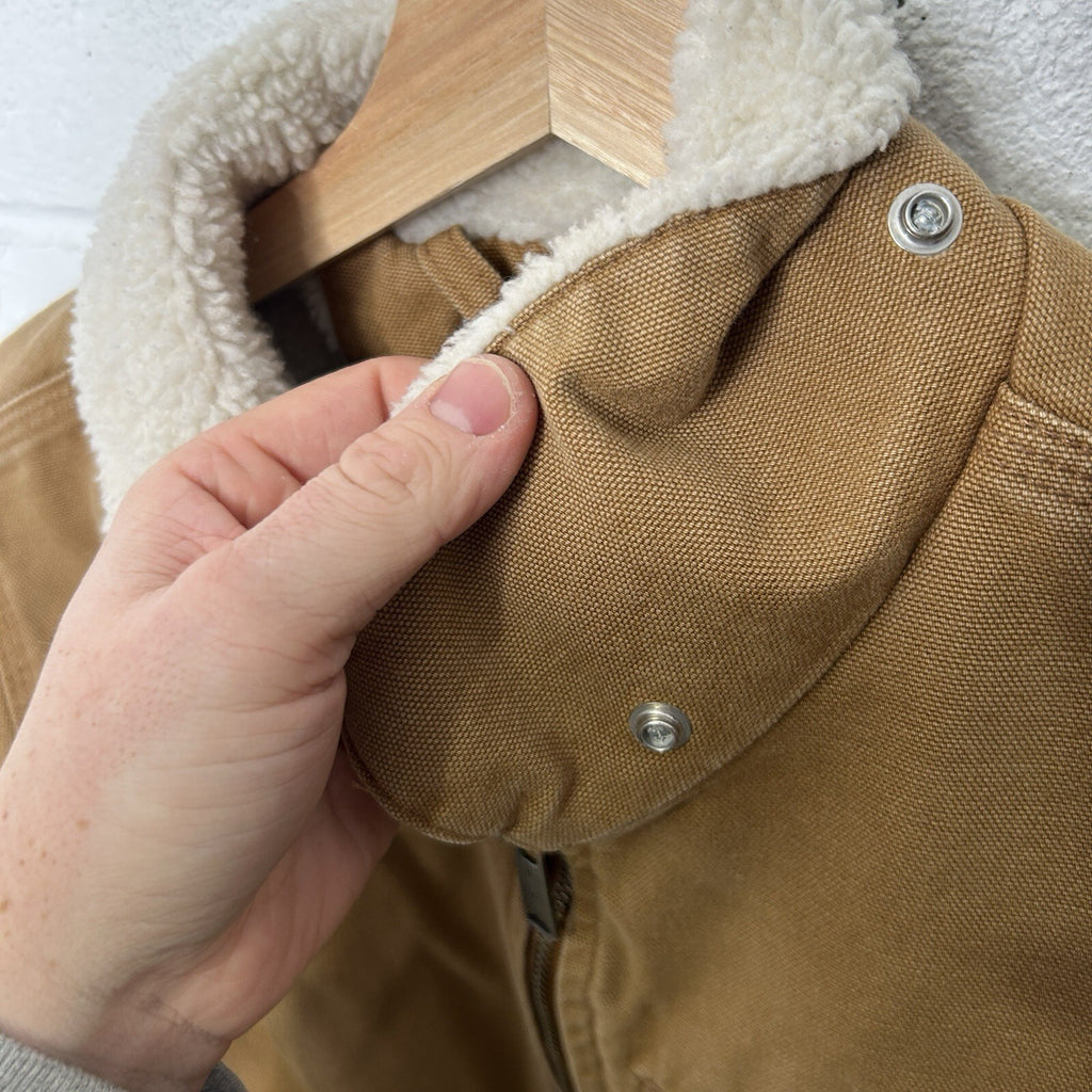 Carhartt Sherpa-Lined Wildwood Jacket “Brown” 100815-211 Women’s L
