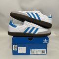 adidas Samba OG "White Shock Cyan Gum"