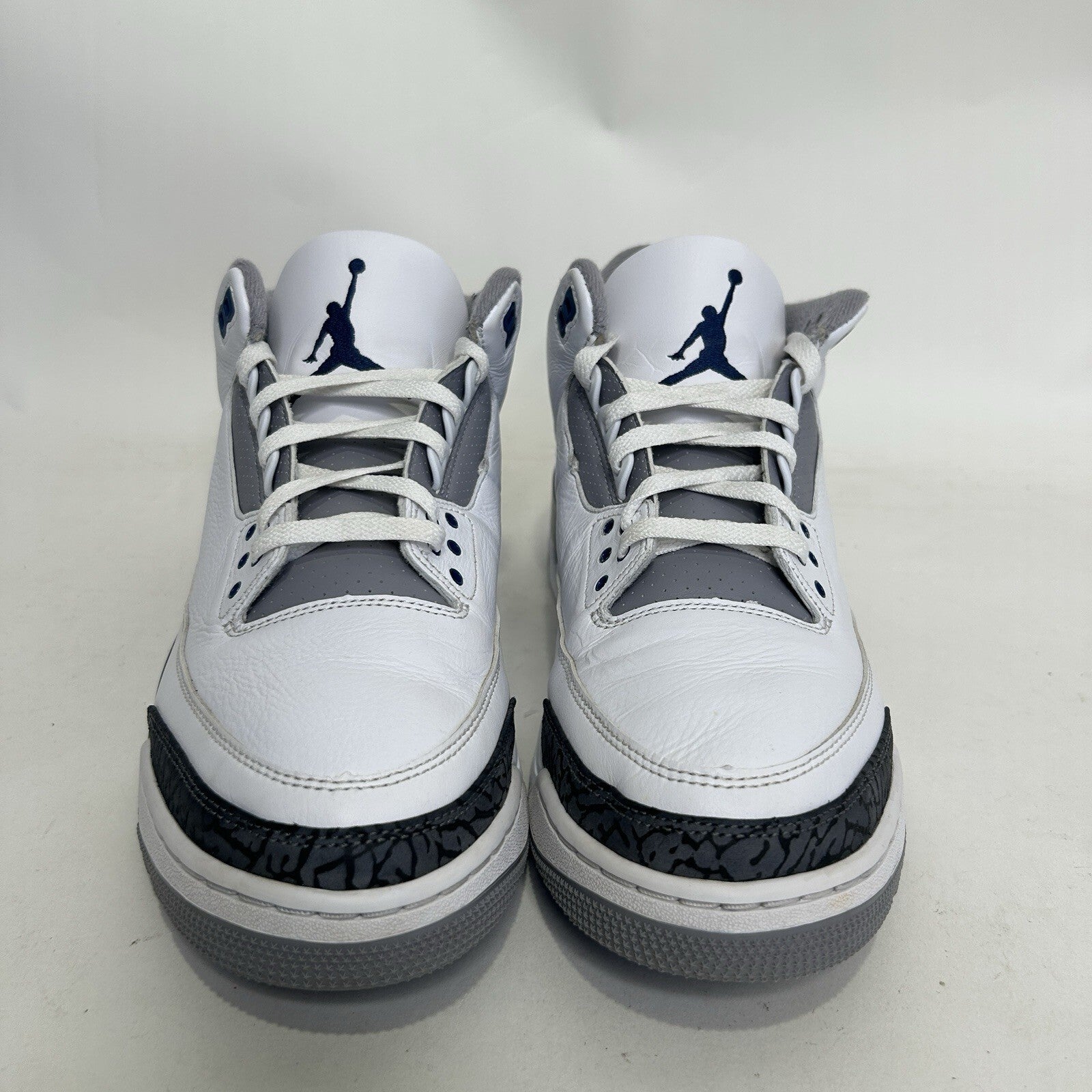 Nike Air Jordan 3 Retro “White Midnight Navy Cement Grey” CT8532-140 Men’s 13