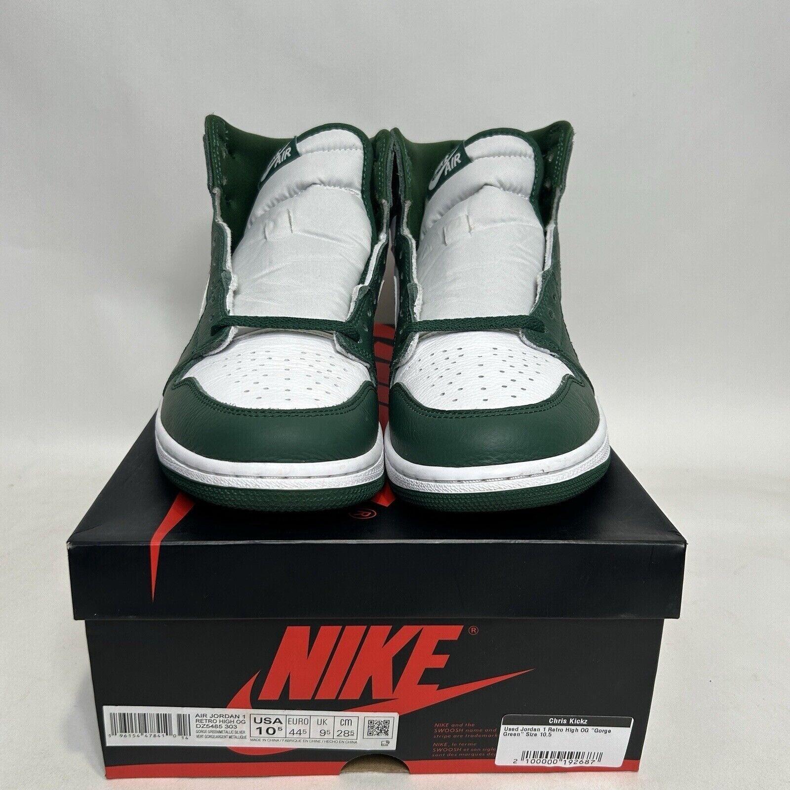Nike Shoes Air Jordan 1 Retro High OG “Gorge Green” 2024