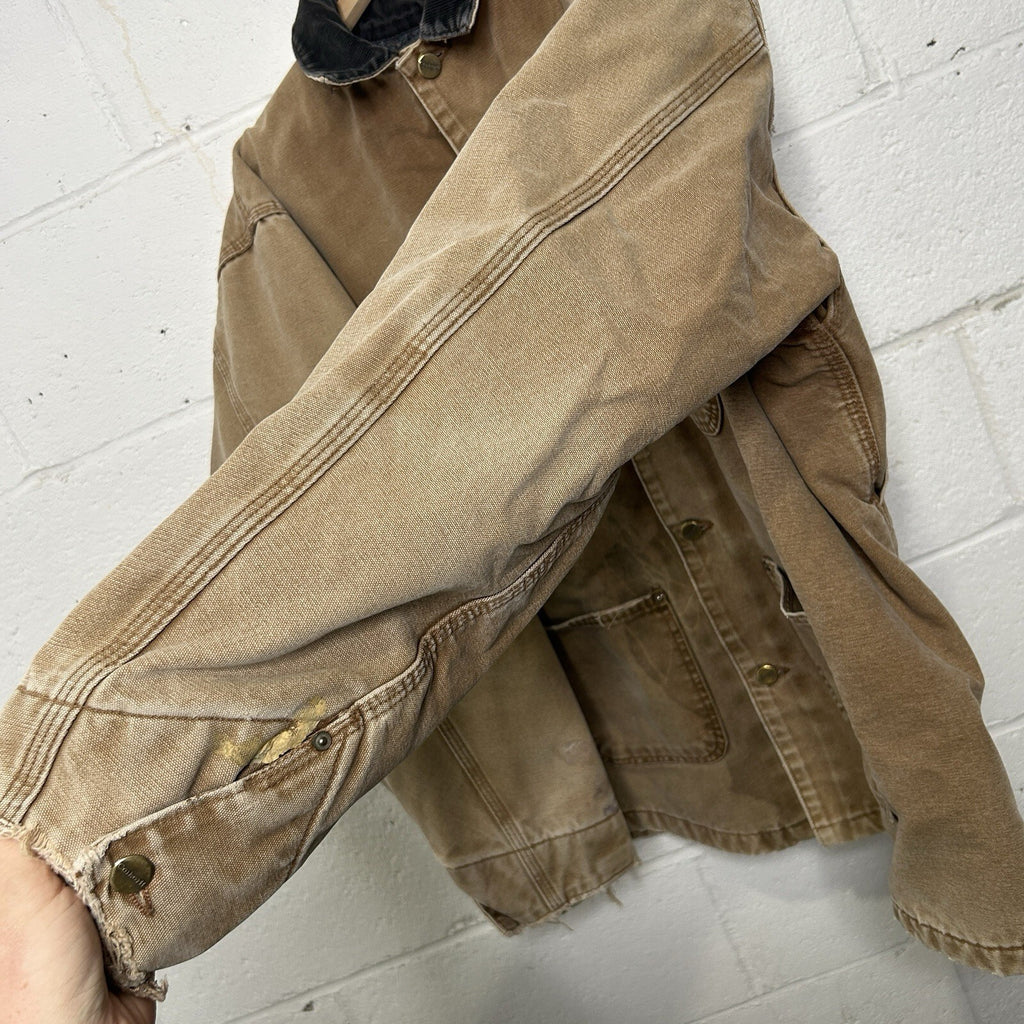 Vintage Carhartt Blanket-Lined Chore Coat “Brown” C02 BRN Men’s X-Large