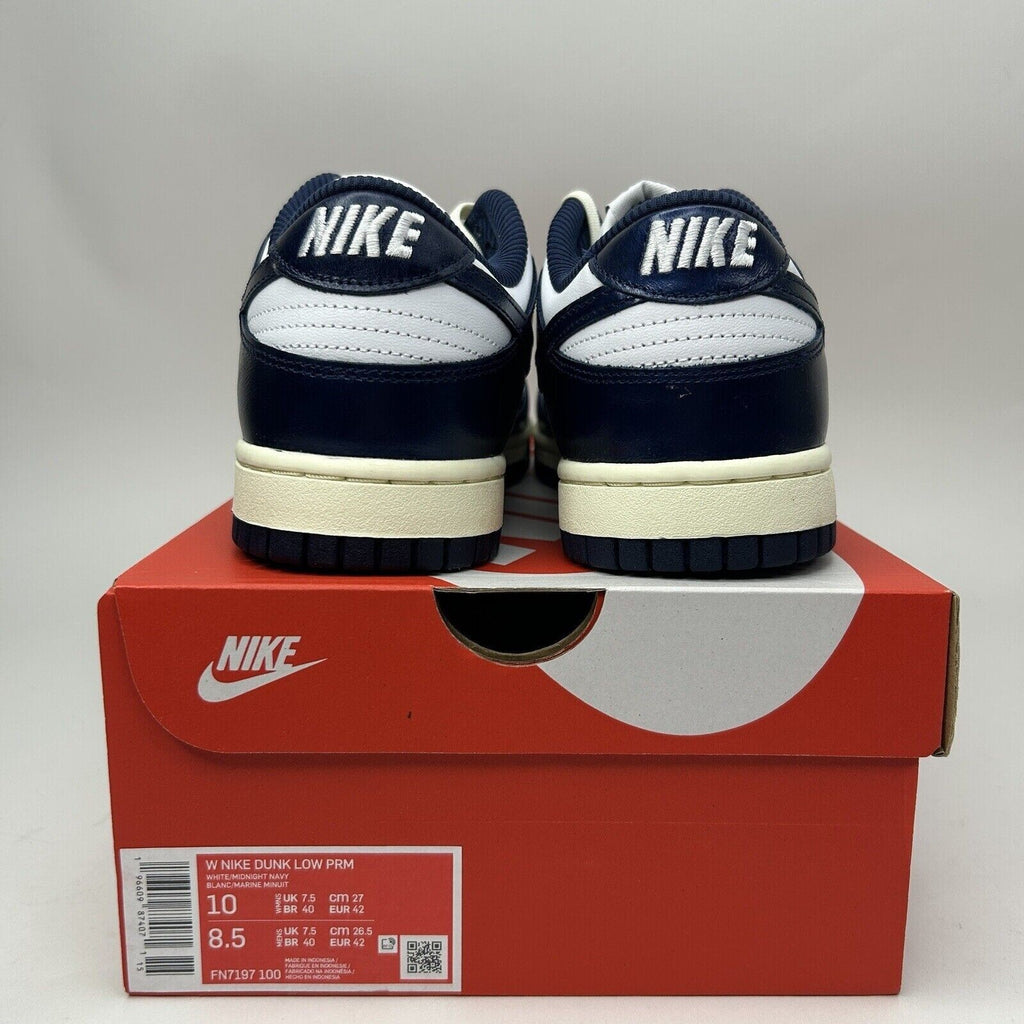Nike Dunk Low Premium WMNS “Vintage Navy” FN7197-100 Women’s 10 New