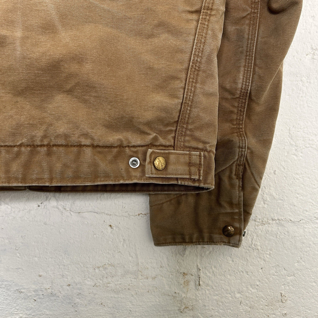 Vintage Carhartt Blanket-Lined Detroit Jacket “Brown” J01 BRN Men’s Small