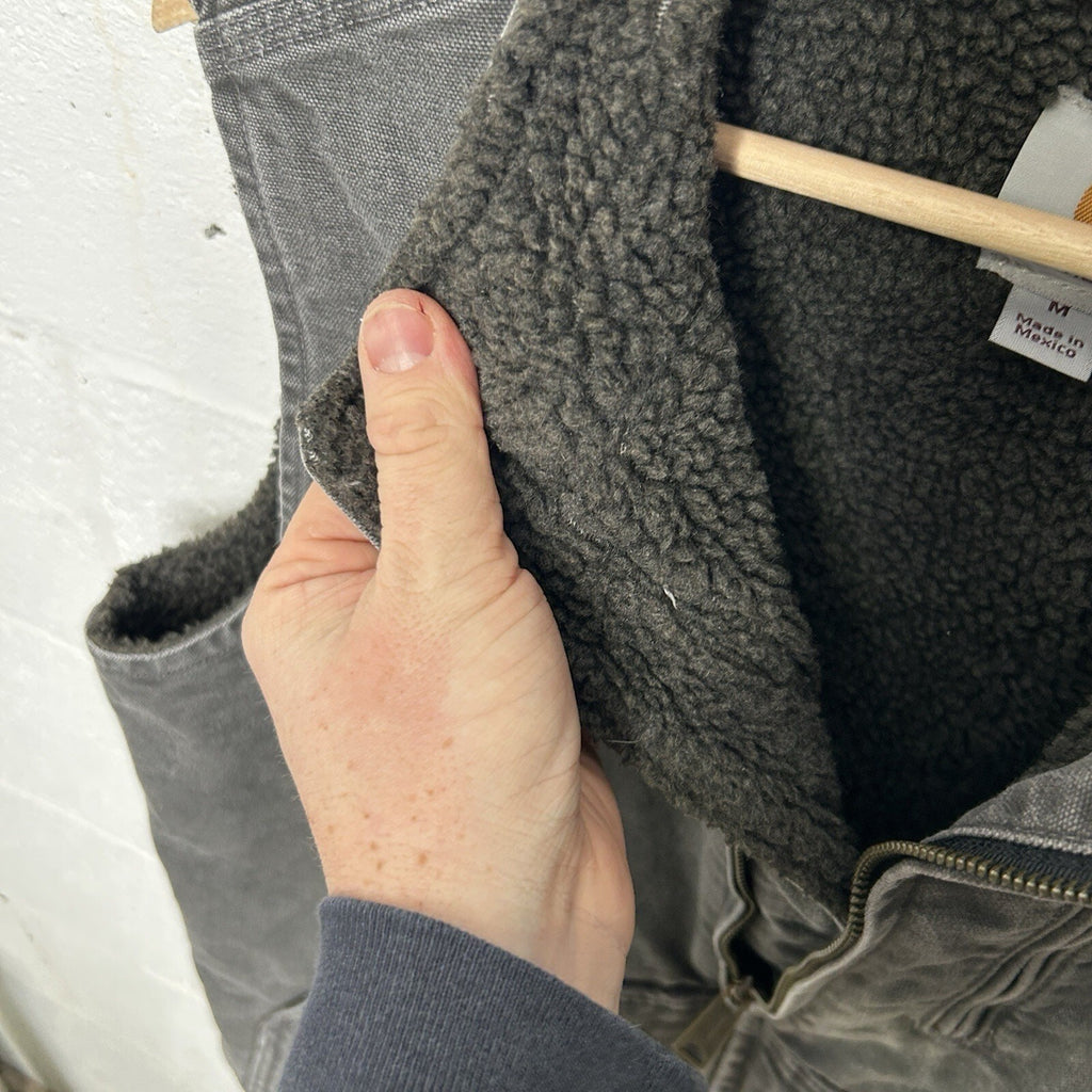 Carhartt Sandstone Sherpa-Lined Vest “Gravel” V33 GVL