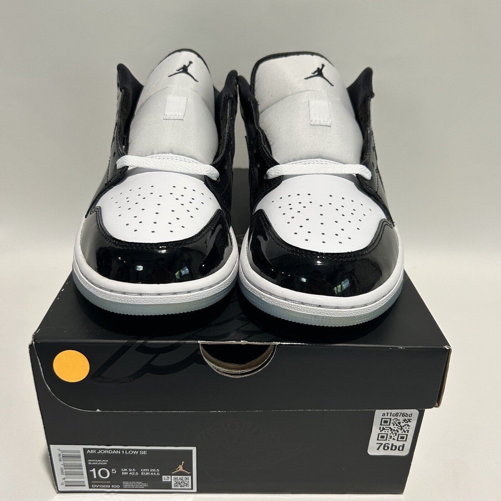 Nike Air Jordan 1 Low SE Retro “Concord/White Black” DV1309-100 Men’s 10.5 New