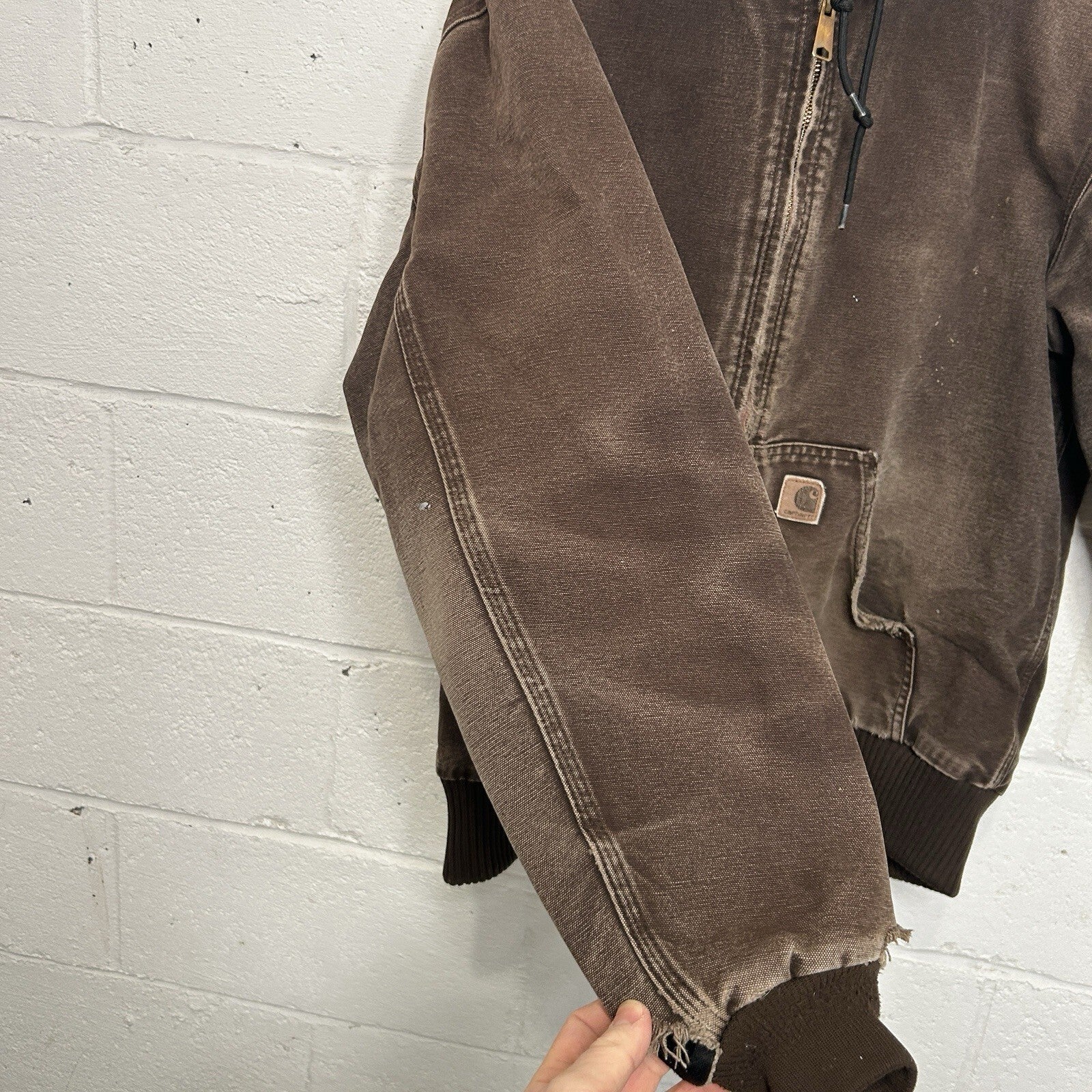 Vintage Carhartt Thermal-Lined Active Jacket “Dark Brown” J168 DKB Men’s Medium
