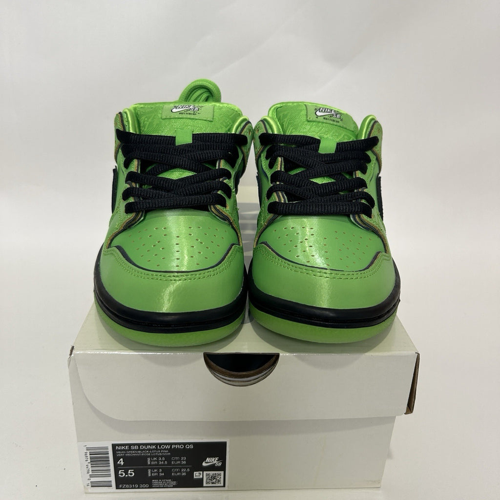 Nike SB Dunk Low QS The Powerpuff Girls “Buttercup” FZ8319-300 Men’s 4 New