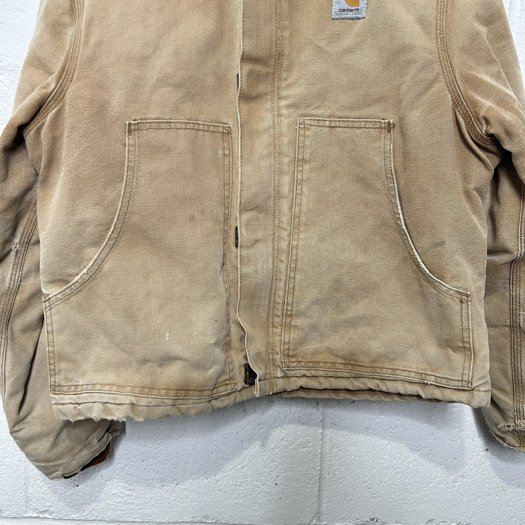 Vintage Carhartt Quilted Traditional Artic Jacket “Brown” J02 BRN Men’s Small