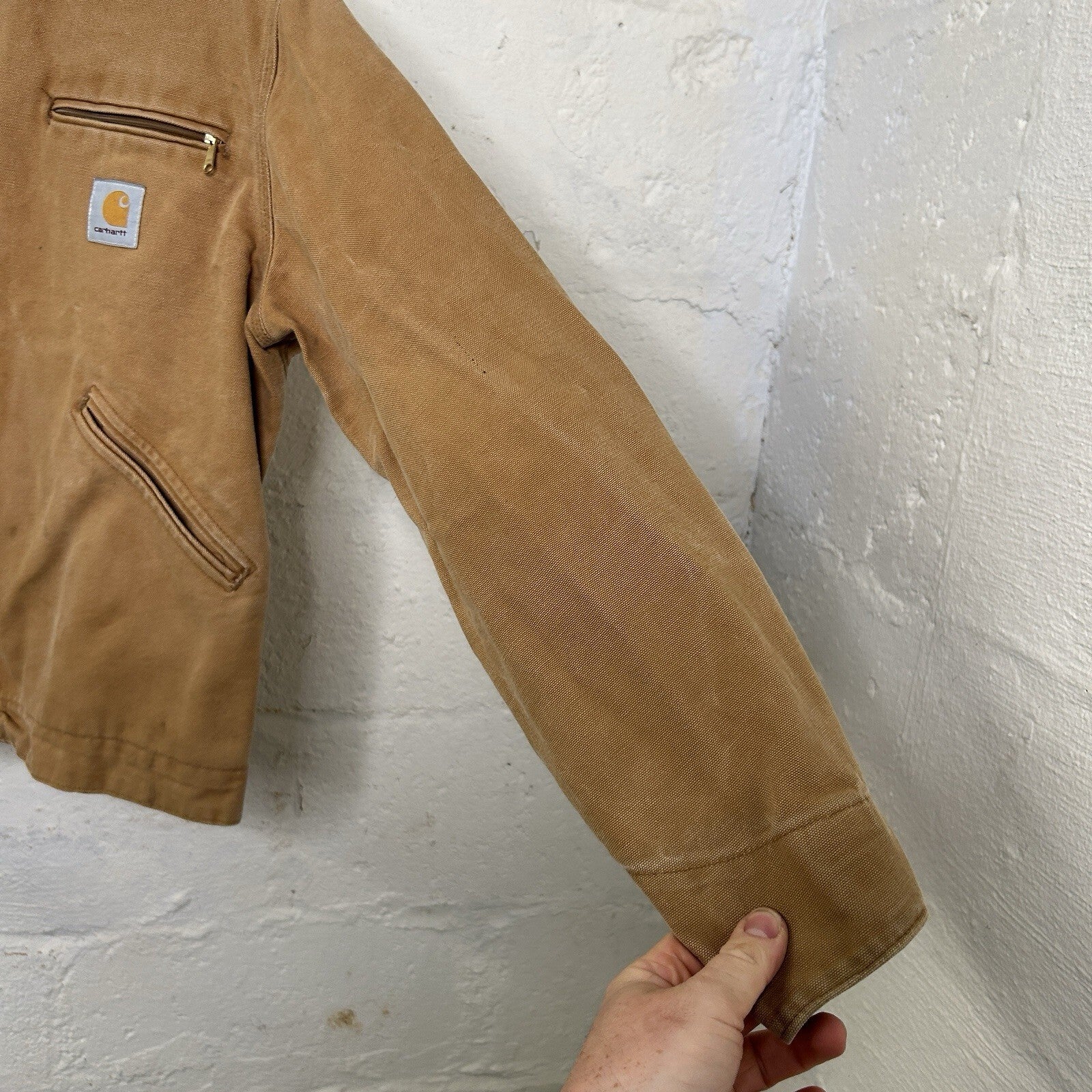 Vintage Carhartt Unlined Detroit Jacket “Brown” JU1216 J01 J97 BRN Men’s Medium