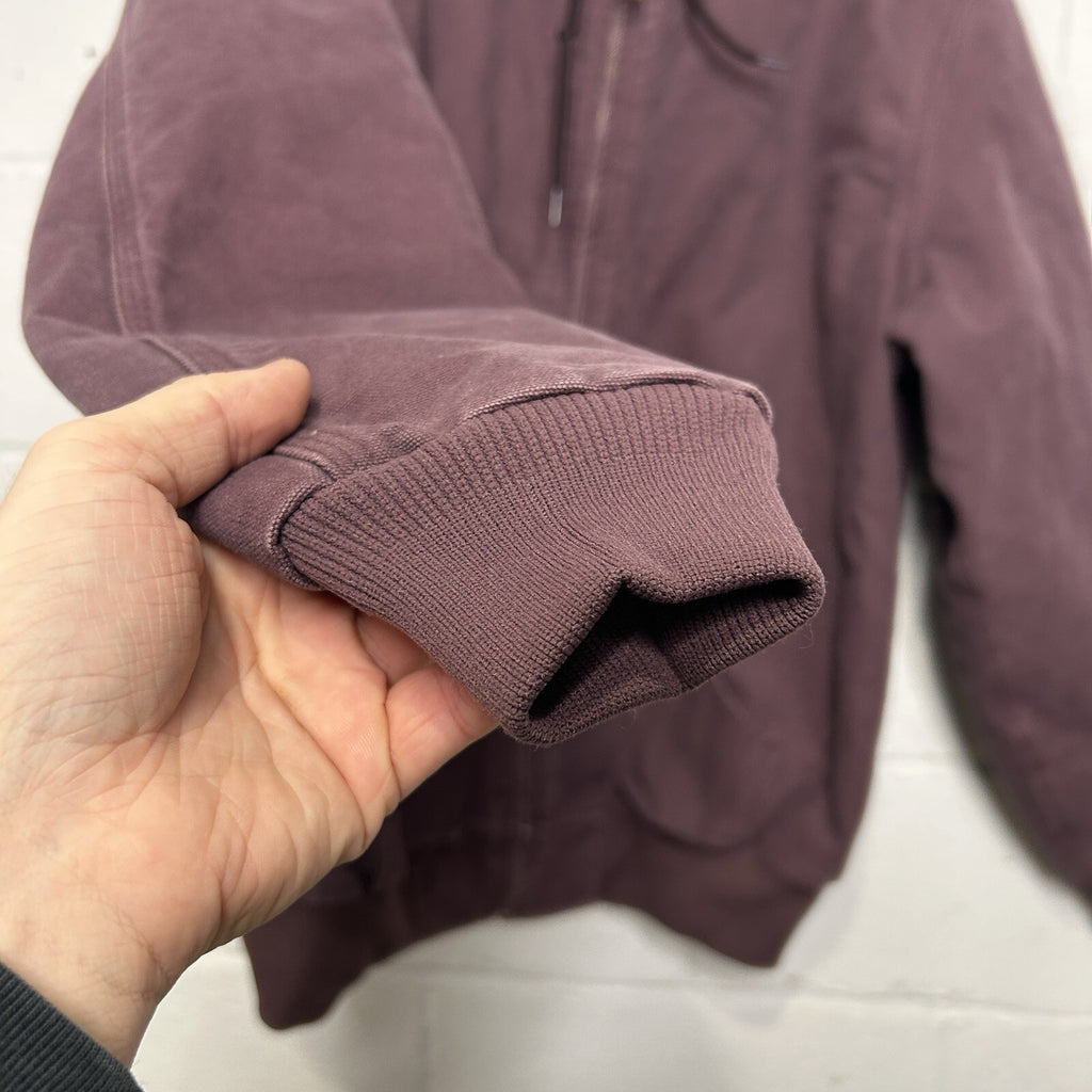 Vintage Carhartt Quilted Active Jacket “Deep Plum” WJ130 DPM Women’s Large
