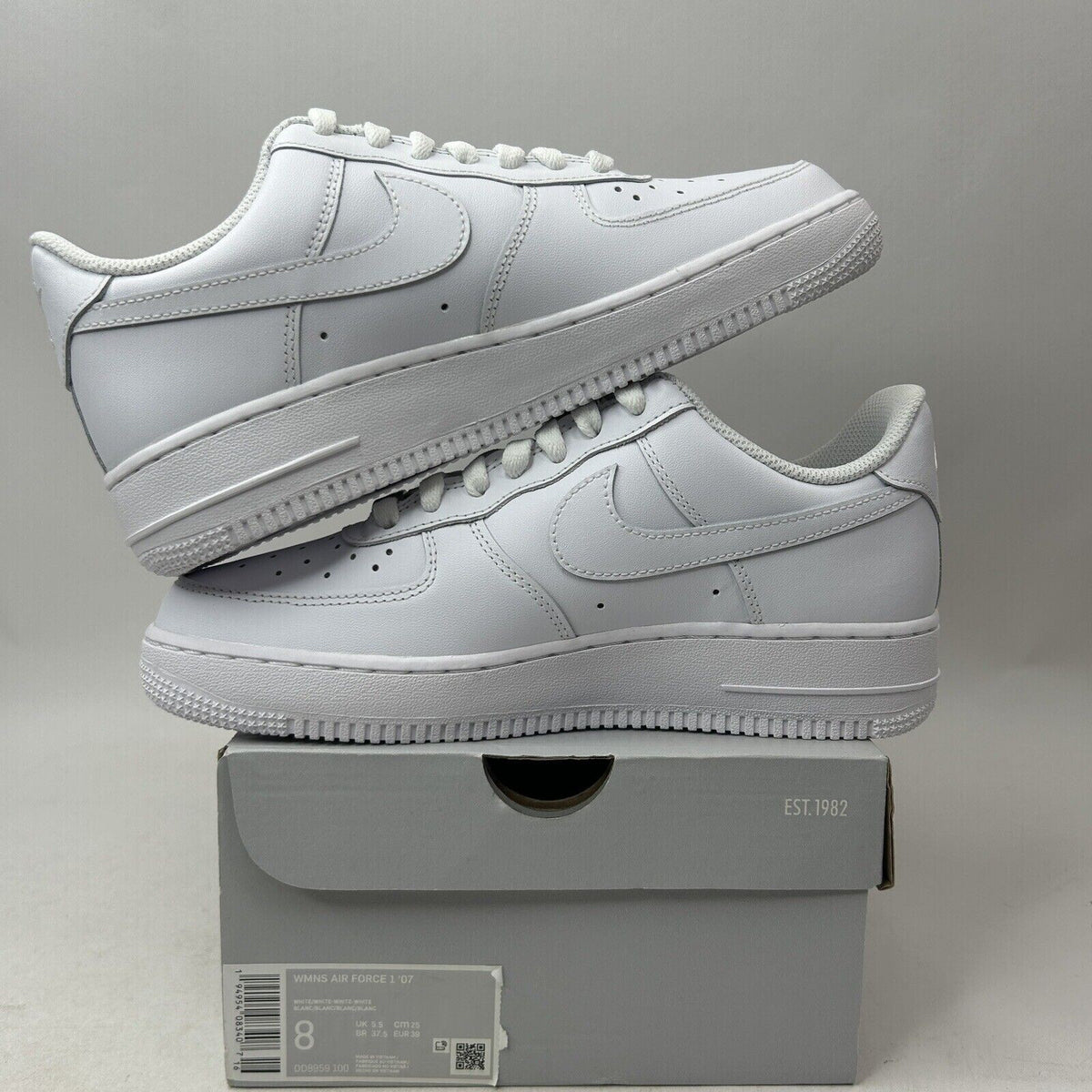 Nike Shoes Air Force 1 Low 07’ “Triple White” 2024