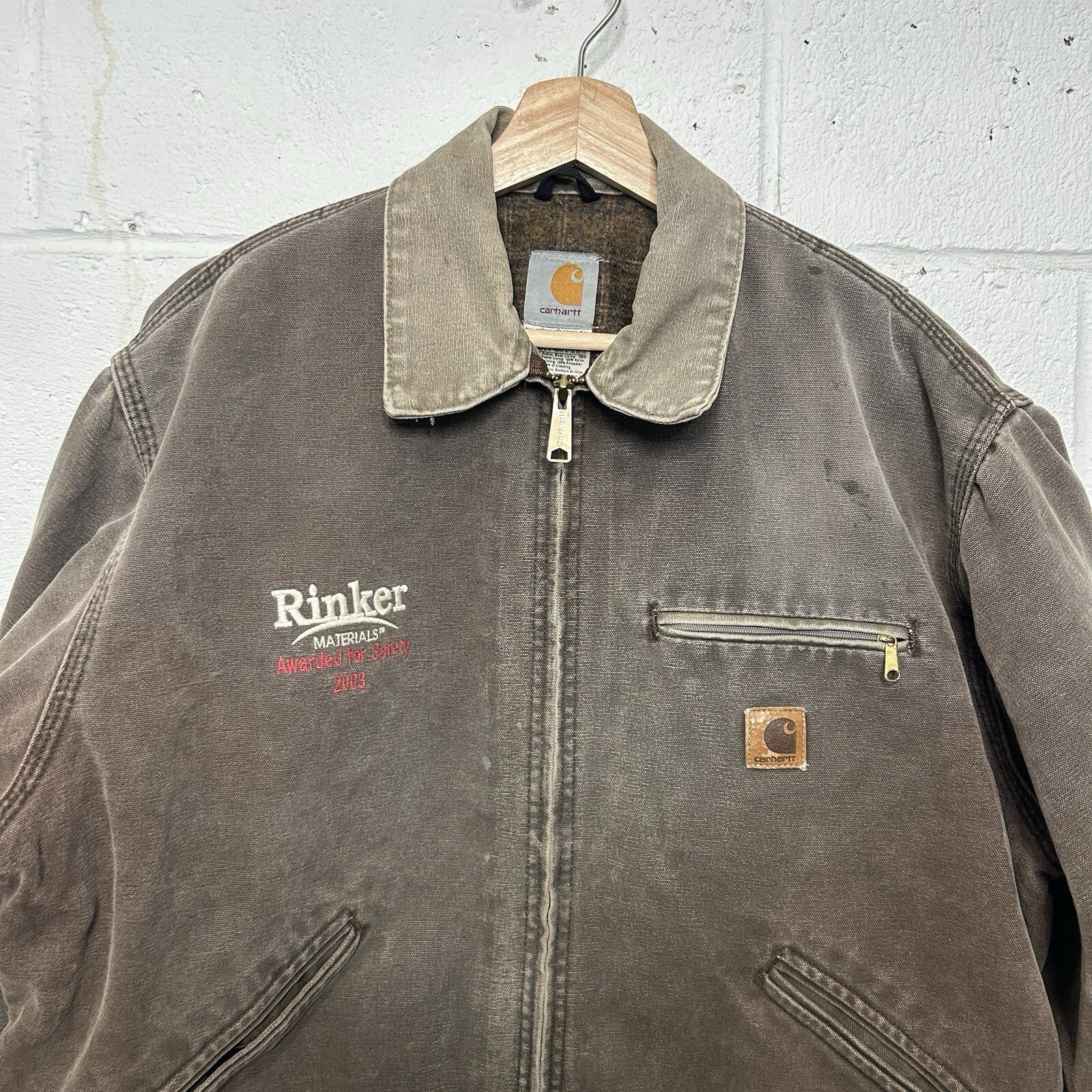 Vintage Carhartt Blanket-Lined” Jacket “Chestnut Brown” J97 CHT Men’s L