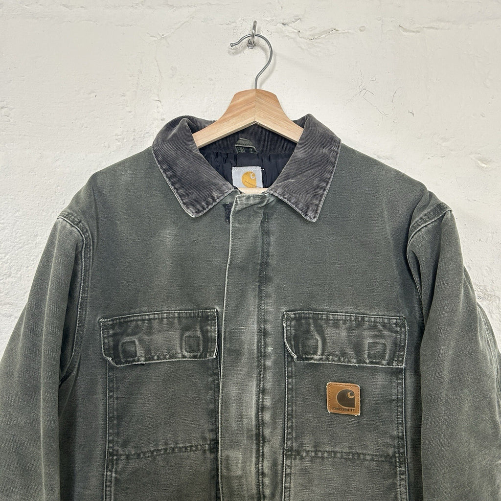 Vintage Carhartt Quilted Artic Jacket “Moss Green” C26 MOS Men’s Large