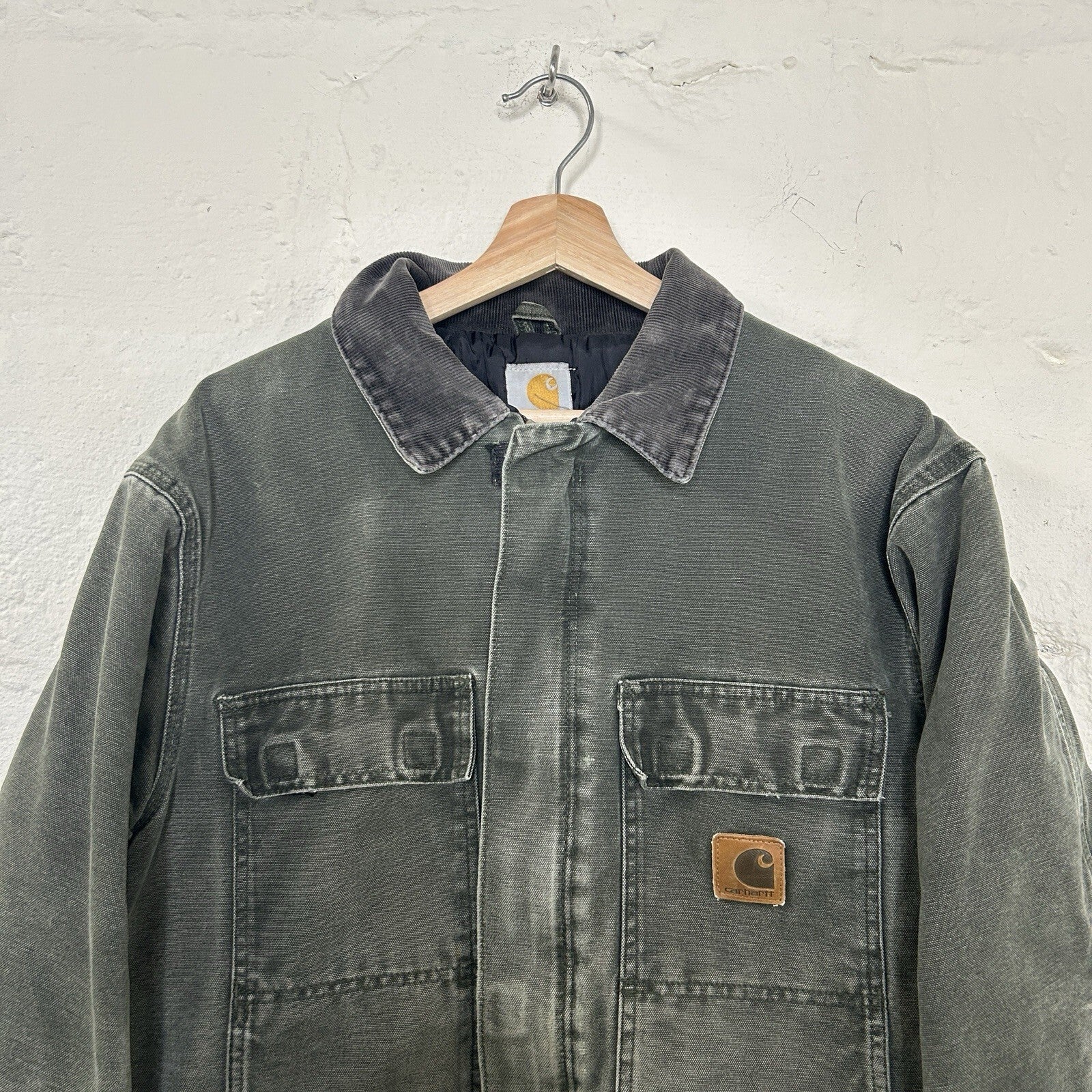 Vintage Carhartt Quilted Artic Jacket “Moss Green” C26 MOS Men’s Large