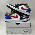Nike Air Jordan 1 Low SE “Black Toe Multi-Color” CZ4776-101 Women’s 6 New