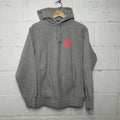 Supreme Disrupt Sweatshirt Hoodie “Grey Pink” SS15 Men’s Medium