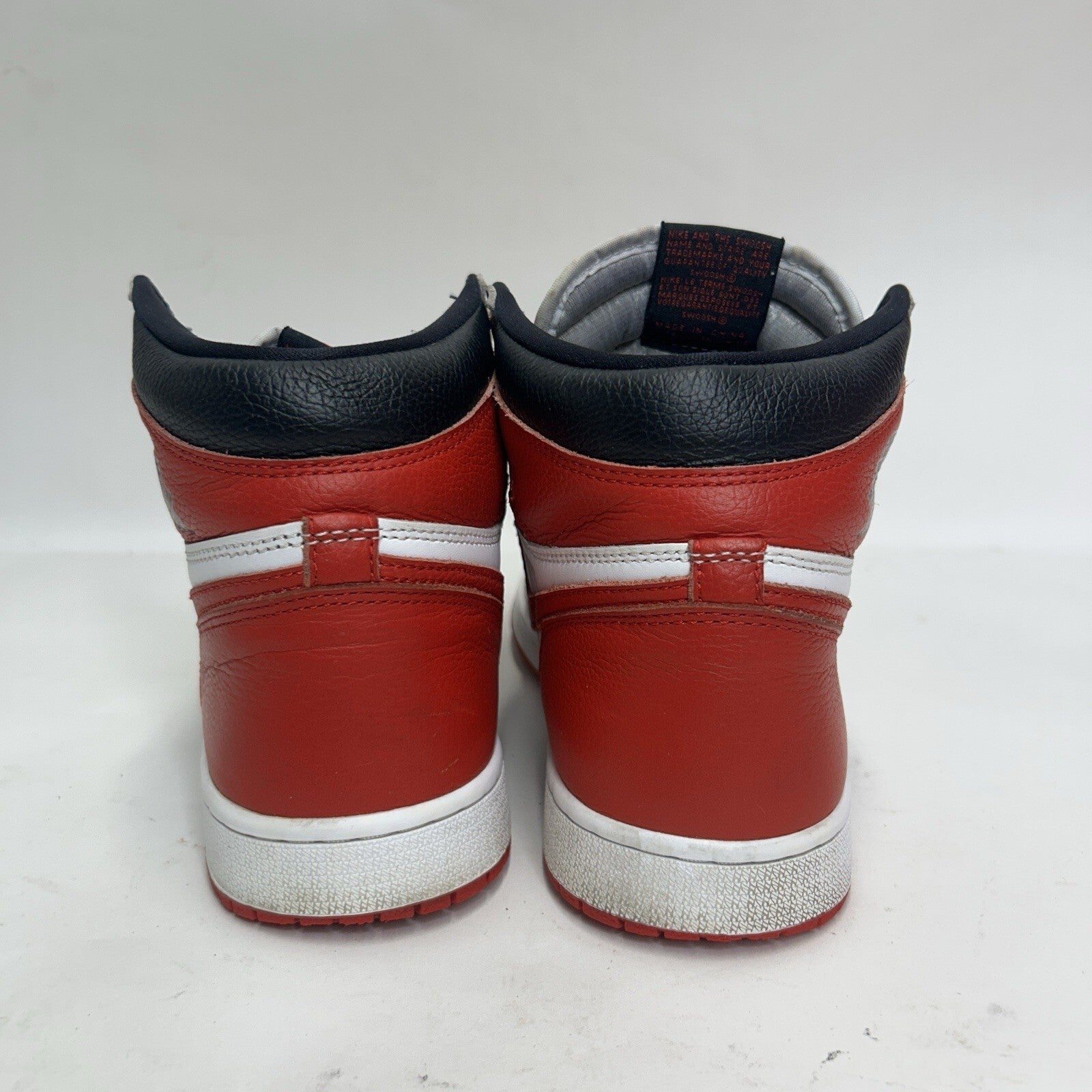 Nike Air Jordan 1 High Retro OG “Heritage/Red White” 555088-161 Men’s 11 Worn