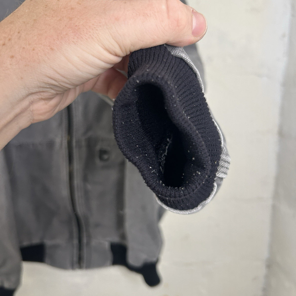 Y2K Carhartt Mesh-Lined Active Jacket “Gravel Grey” J360 GVL