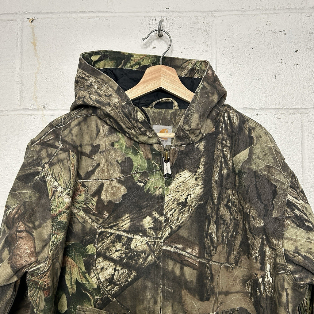 Carhartt Quilt-Lined Active Jacket “Mossy Oak Camo” 104457-340 Men’s Medium