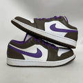 Nike Air Jordan 1 Low Retro “Purple Mocha/Palomino Berry” 553558-215 Men’s 11