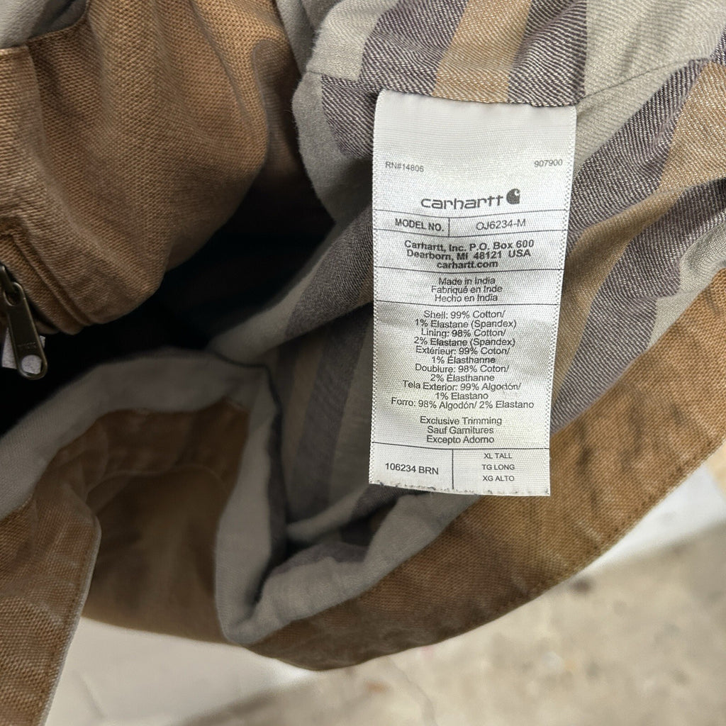 Carhartt Re-Engineered Rugged Flex Relaxed Fit Detroit Jacket “Brown” 106234 BRN