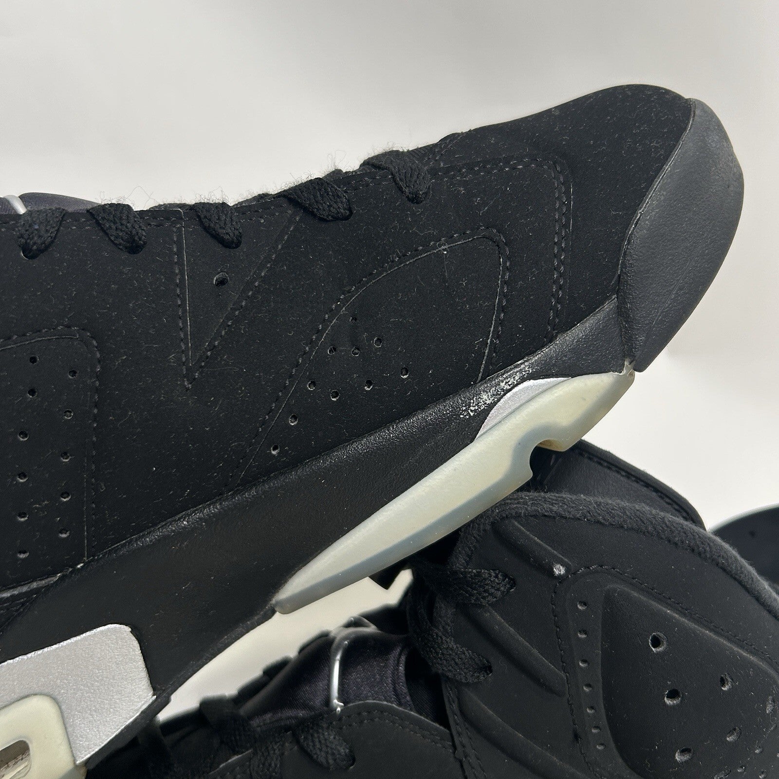 Nike Air Jordan 6 Retro OG “Chrome/Black Silver” DX2836-001 Men’s 11.5