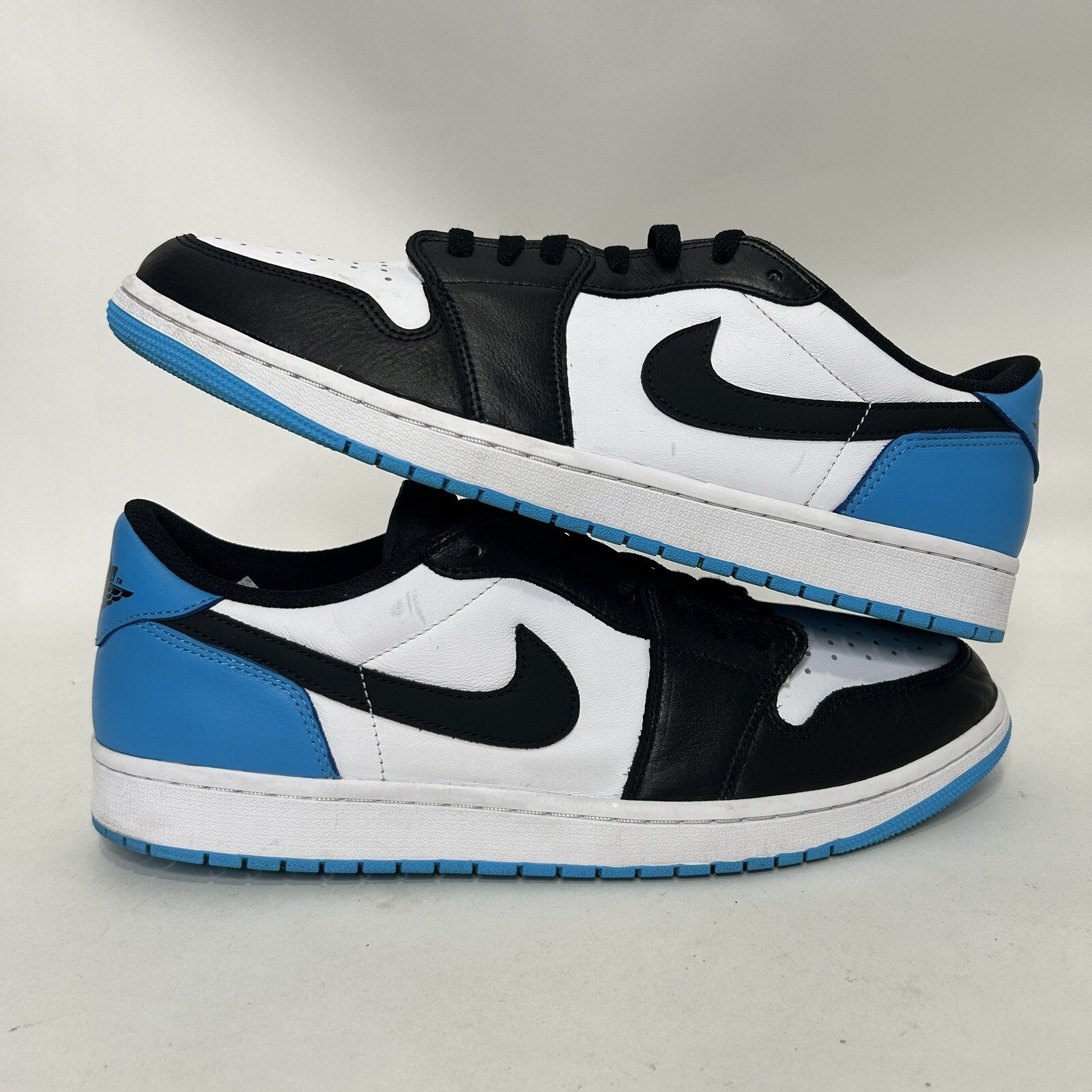 Nike Air Jordan 1 Low Retro “UNC/Black Powder Blue White” CZ0790-104 Men’s 15