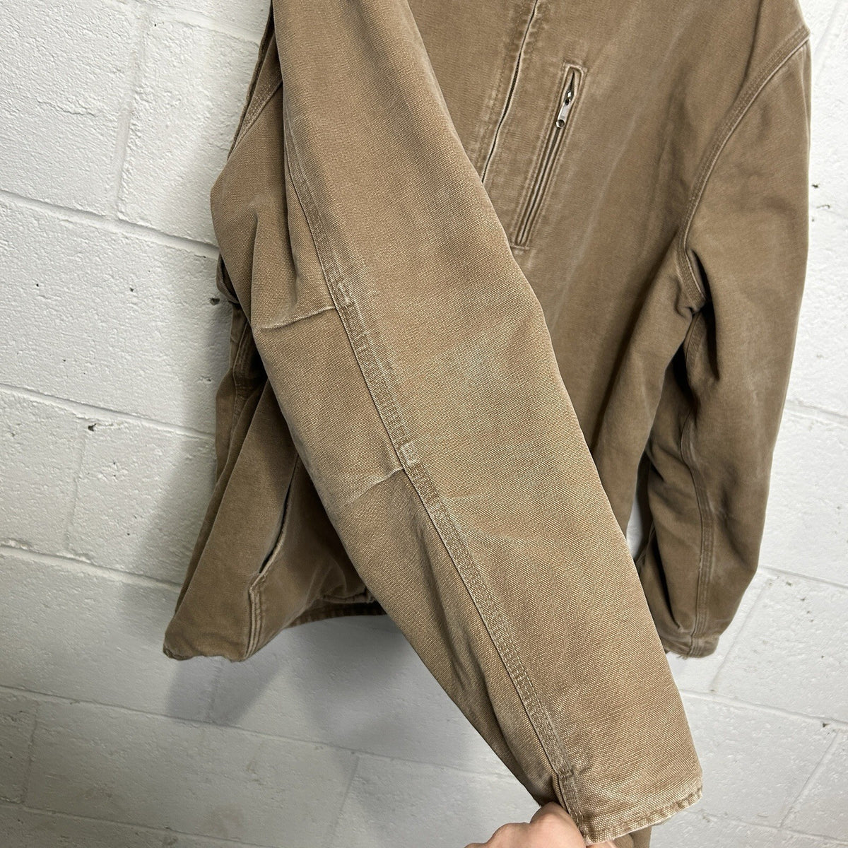 Vintage Carhartt Sandstone Sherpa-Lined Muskegon “Frontier Brown” 100112-903