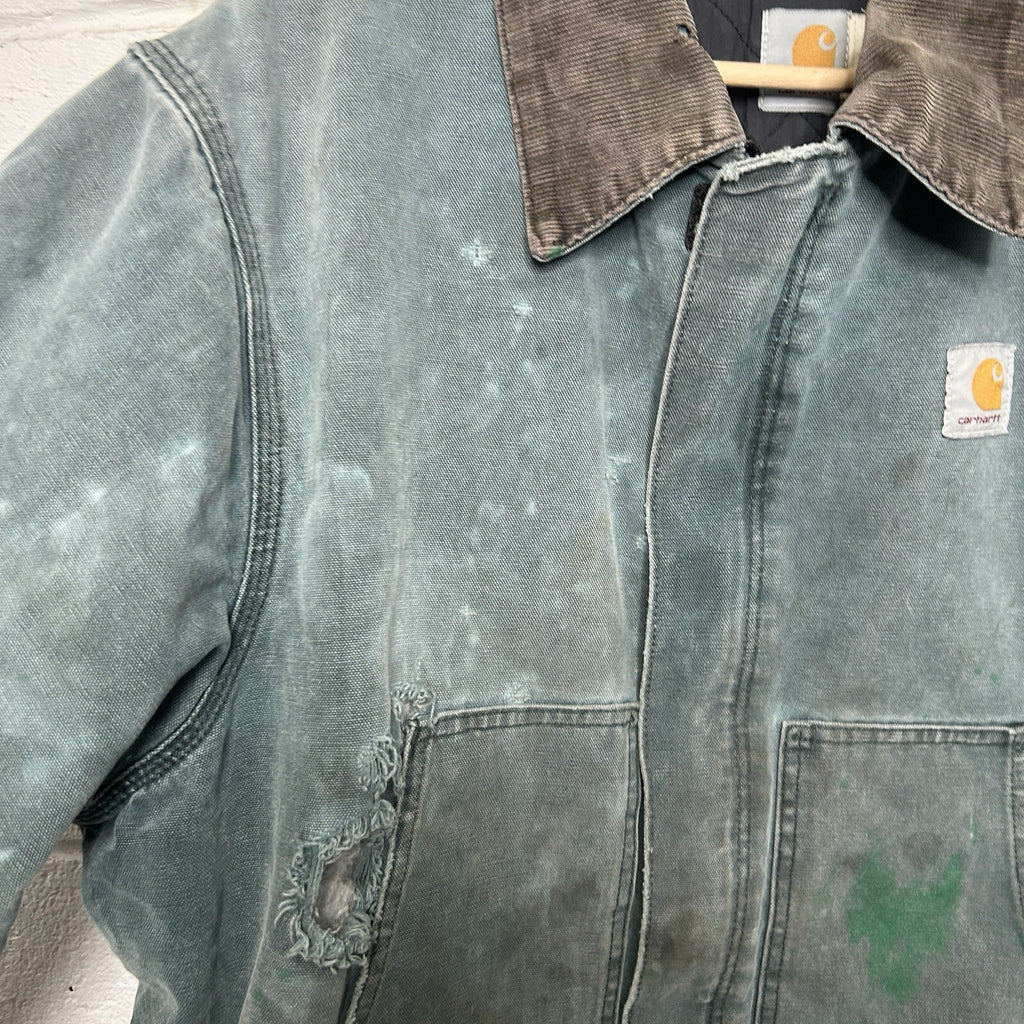 Vintage Carhartt Quilted Artic Traditional Jacket “Hunter Green” J22 HTG