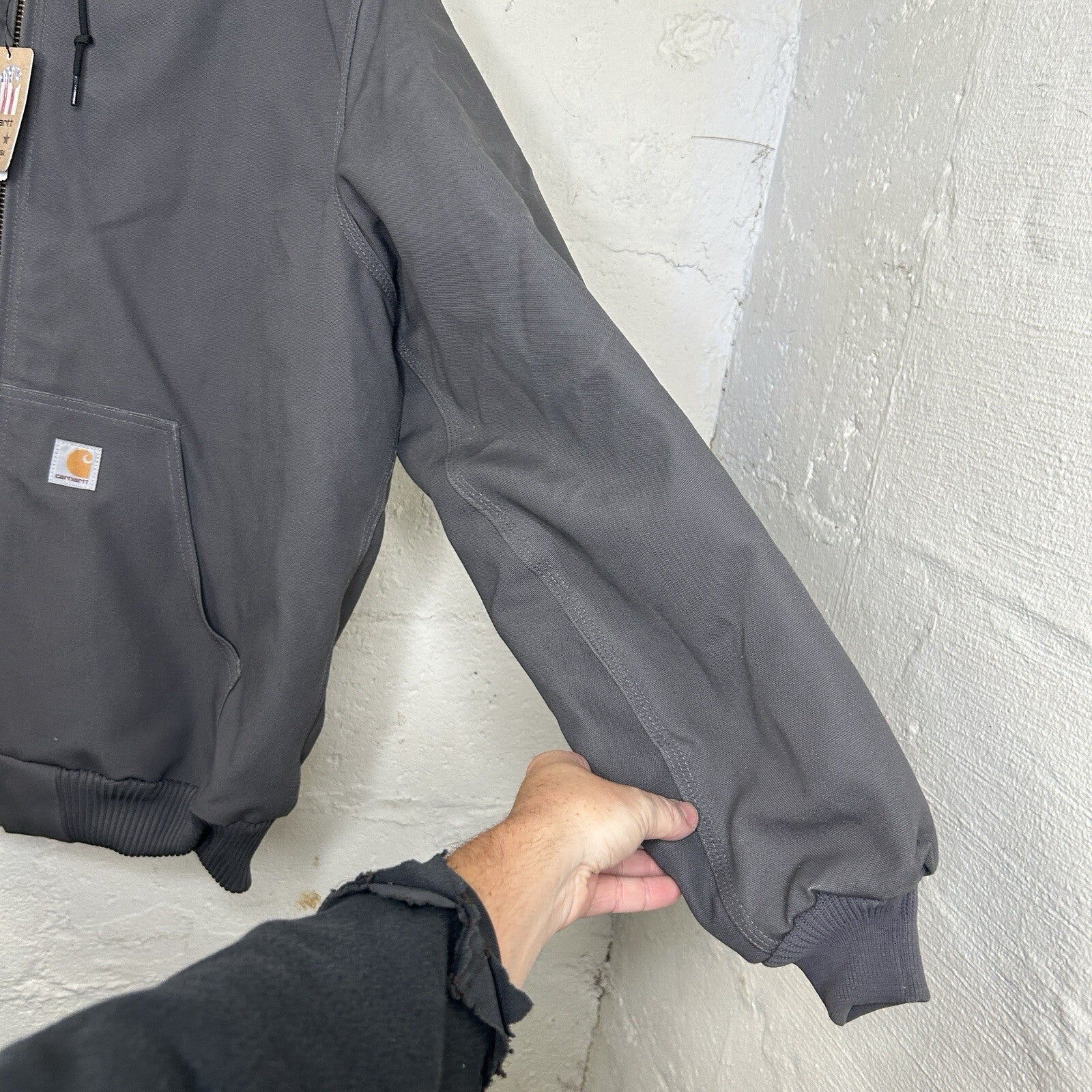 Carhartt Quilted Hooded Active Jacket “Gravel/Grey” J140-GVL Men’s Large Tall