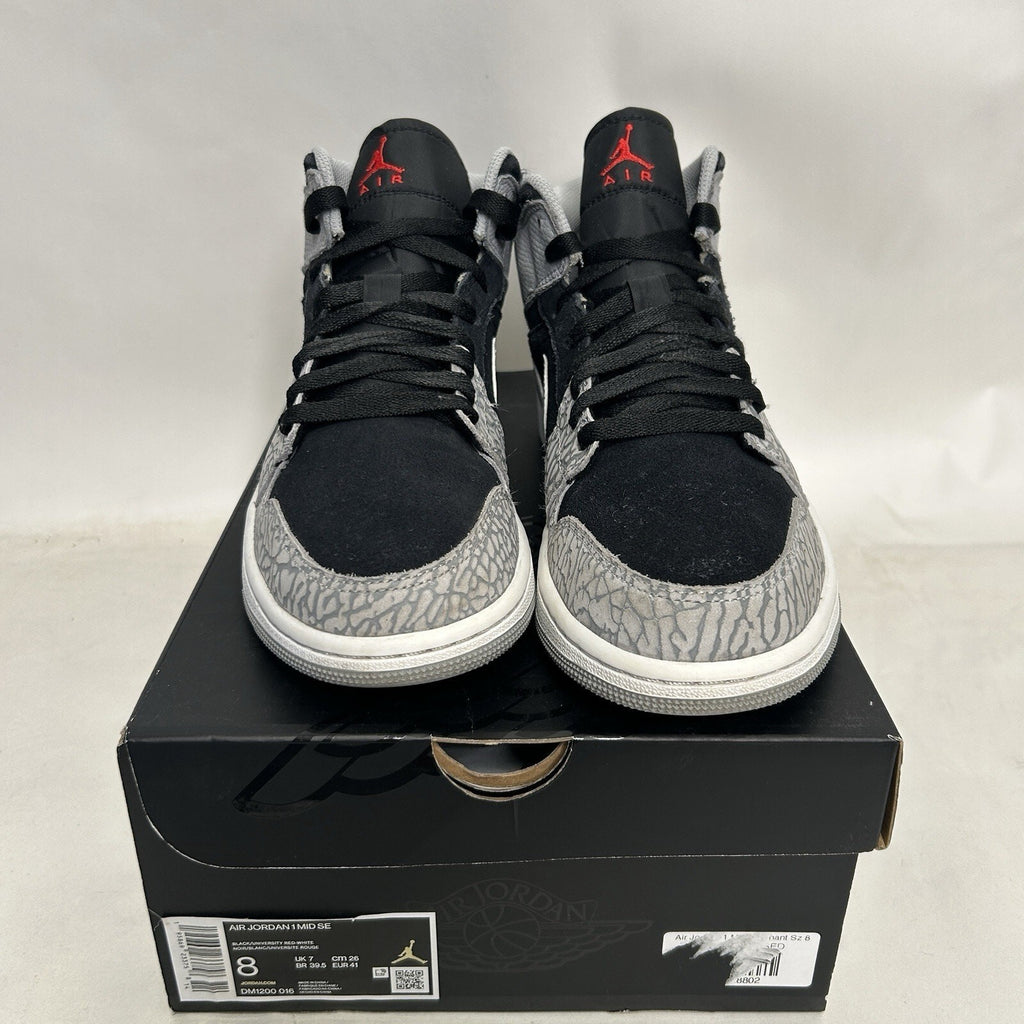 Nike Air Jordan 1 Mid Retro SE “Elephant Toe/Cement Grey”