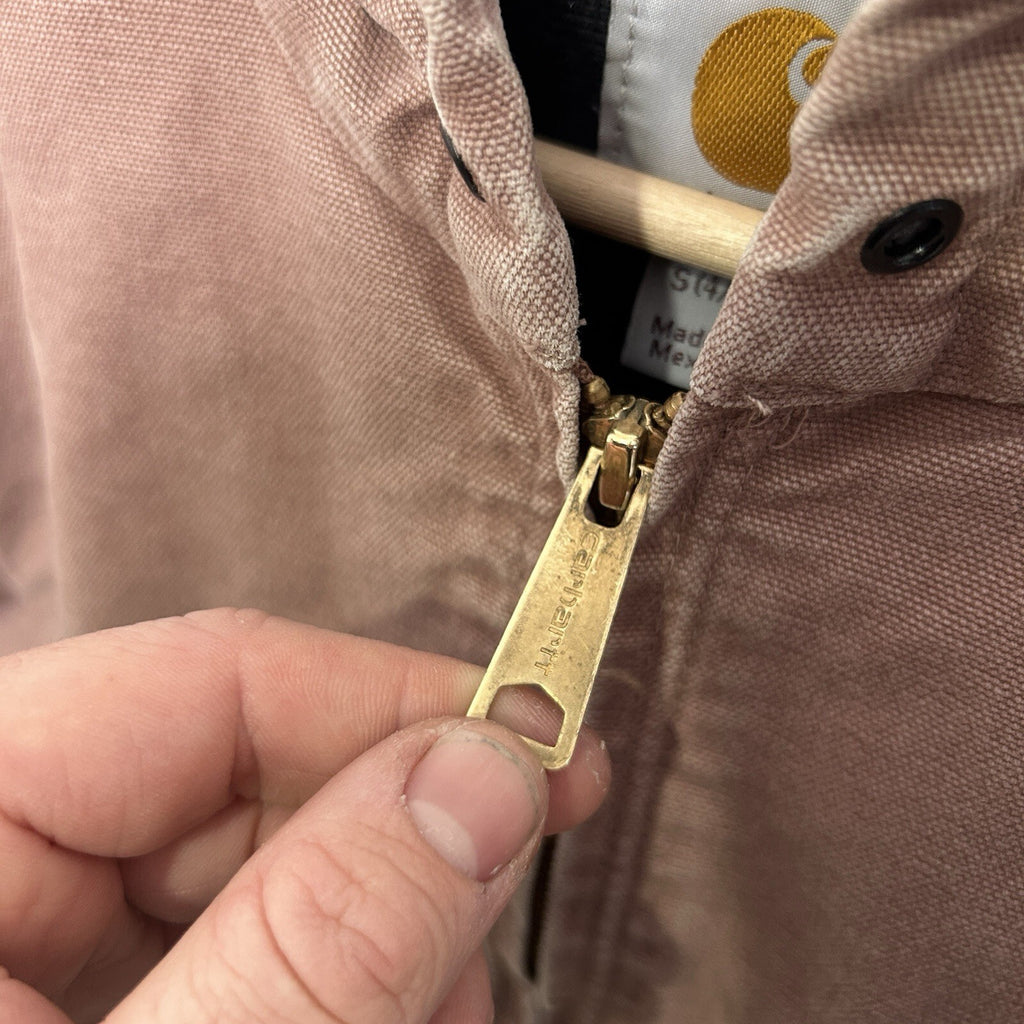 Carhartt Hooded Active Jacket “Burlwood/Dusty Pink” WJ130 667 Women’s Small