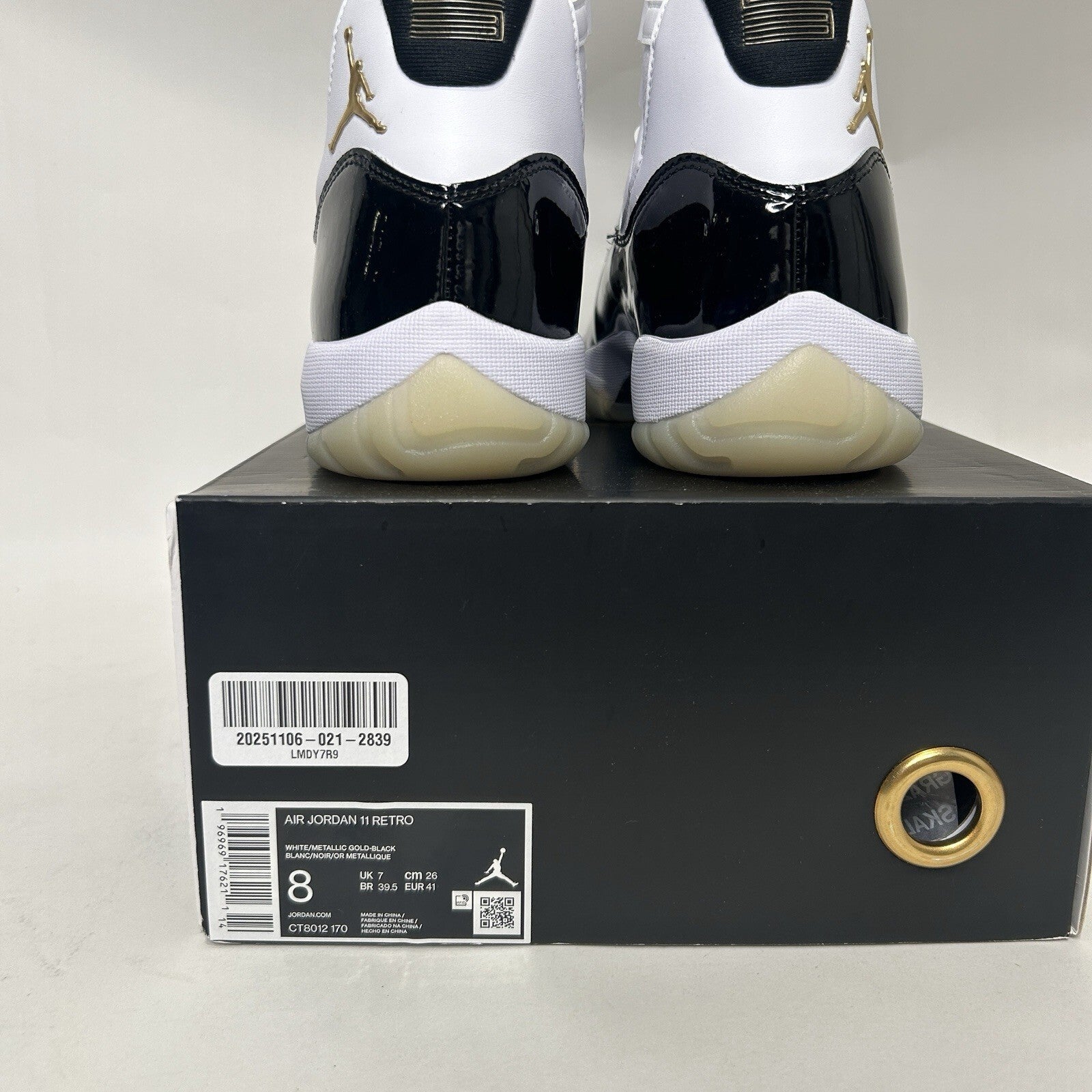 Nike Air Jordan 11 Retro High “Gratitude/Defining Moments DMP” (CT8012-170) New