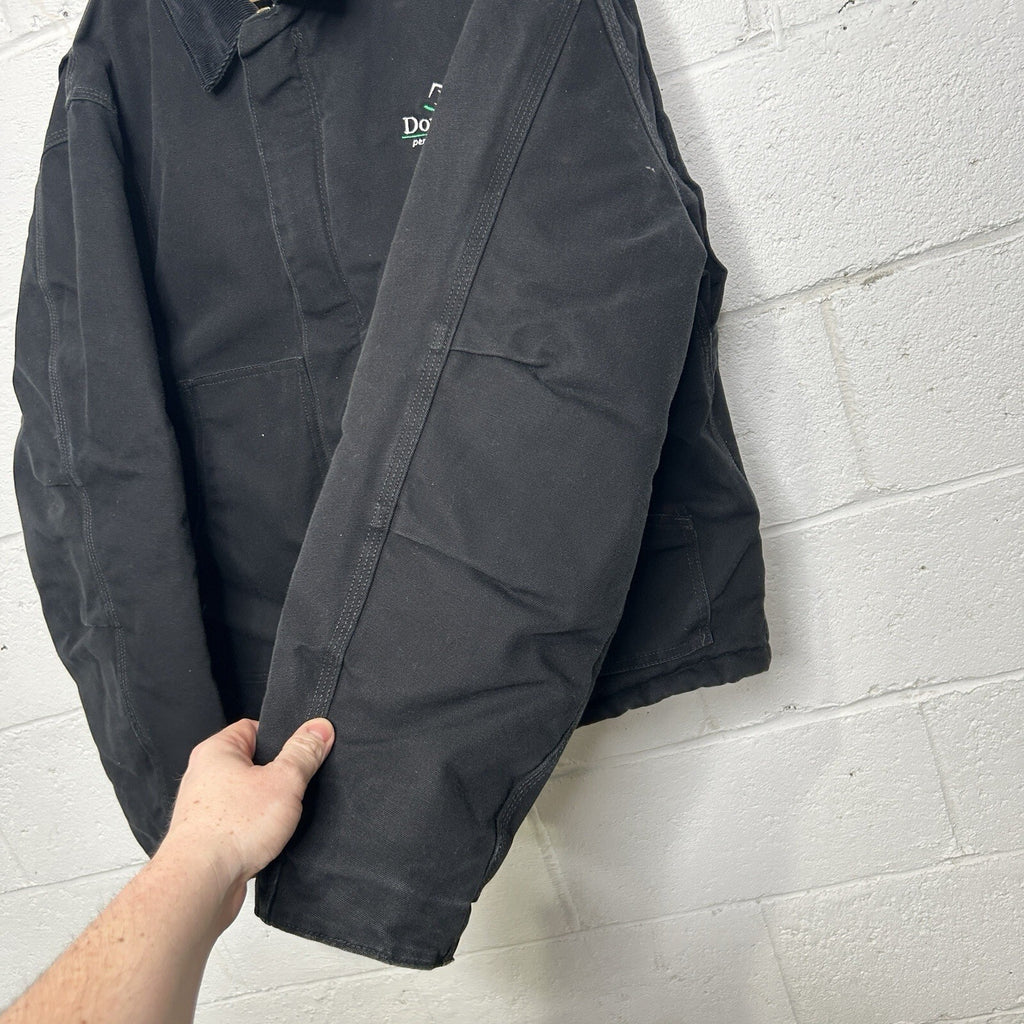 Y2K Carhartt Quilt-Lined Artic Jacket “Black” J002 BLK Men’s Large