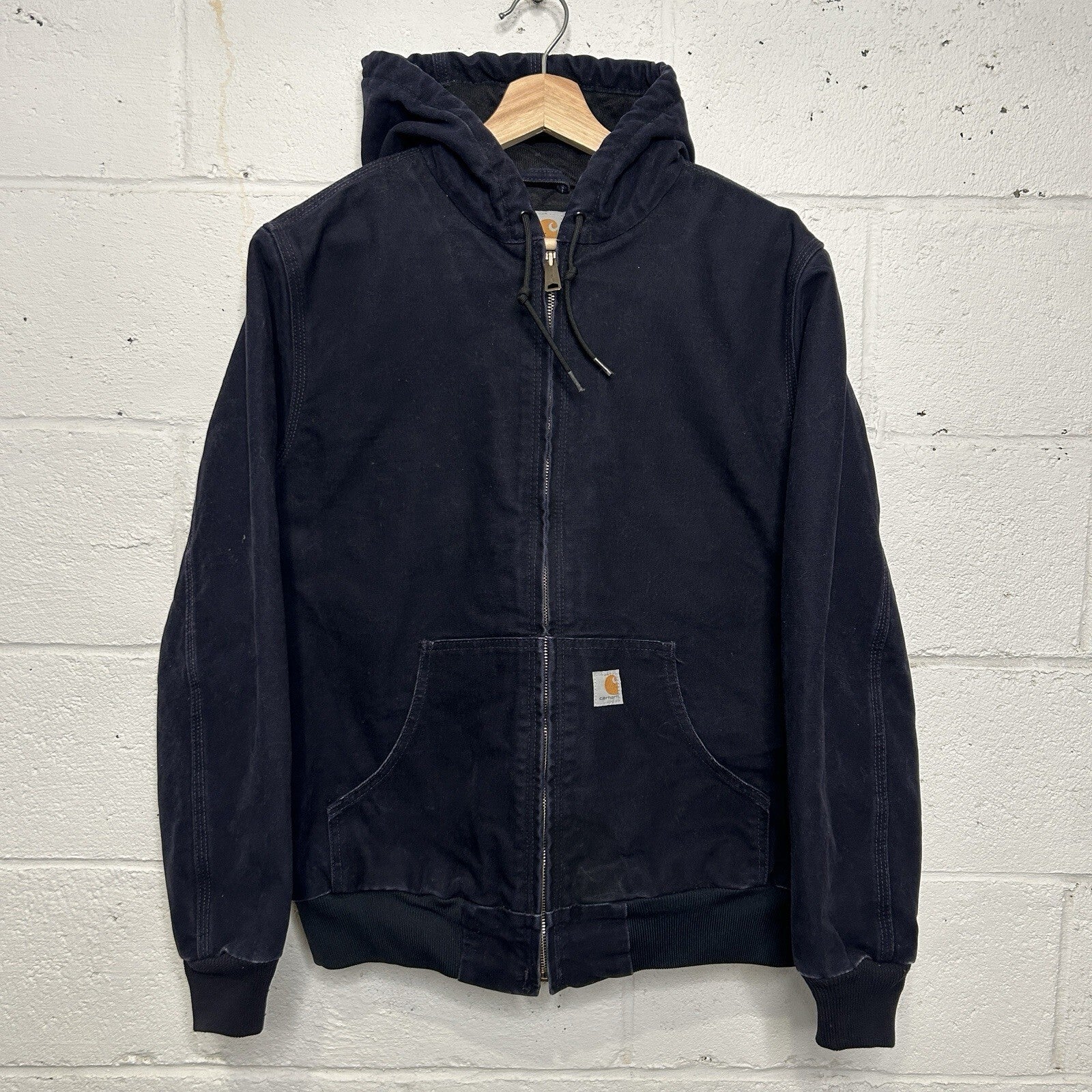 Carhartt Quilted Hooded Active Jacket “Navy Blue” WJ130-403 Women’s Small
