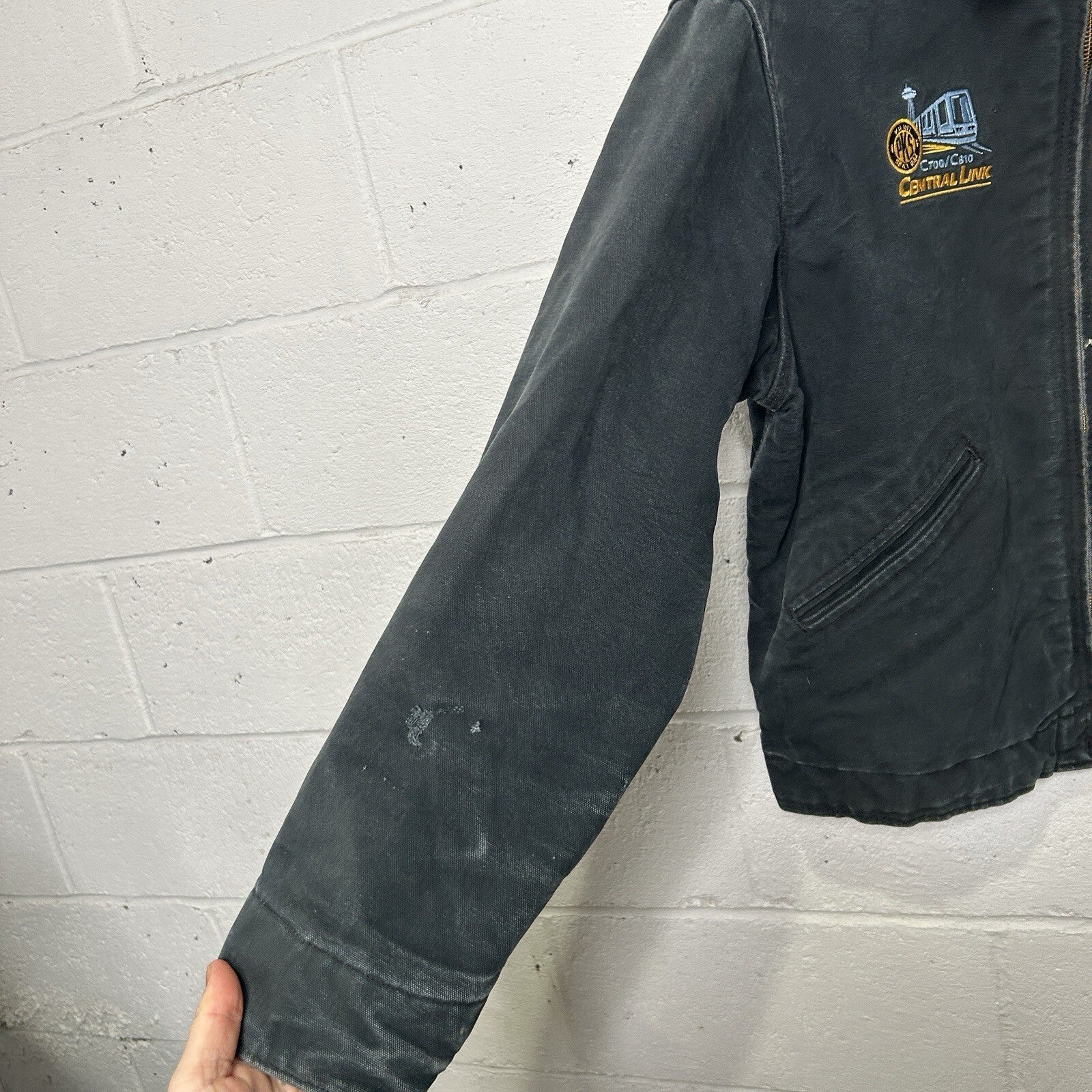 Vintage Carhartt Blanket-Lined Detroit Jacket “Black” J01 BLK Men’s 42/Large