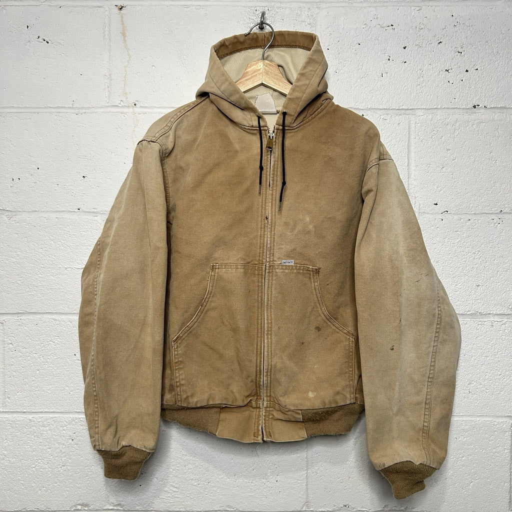 Vintage Carhartt Thermal-Lined Active Jacket “Tan” JR116 Made in USA Men’s M