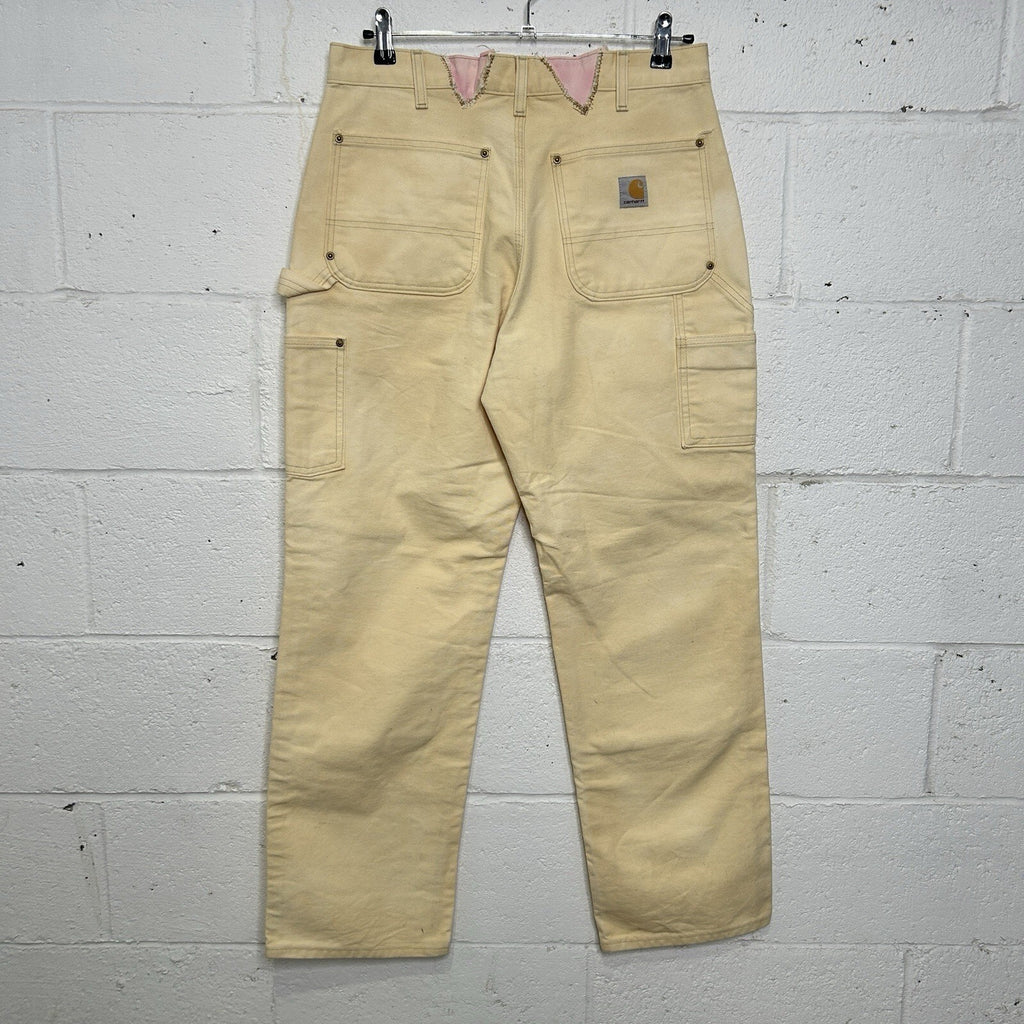 Vintage Carhartt Canvas DoubleKnee Pants “Banana”