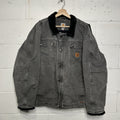 Carhartt Canvas Quilted Tractor Jacket “Gravel/Grey” 103194-GVL Men’s X-Large