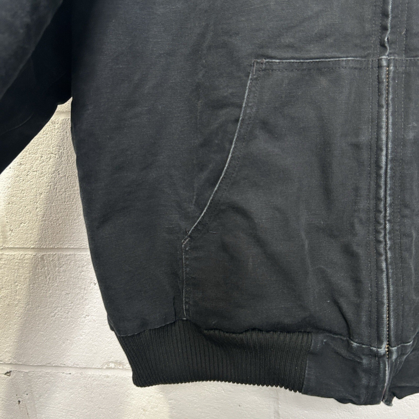 Vintage Carhartt Quilted Hooded Active Jacket “Black” J140 BLK Men’s 2XL